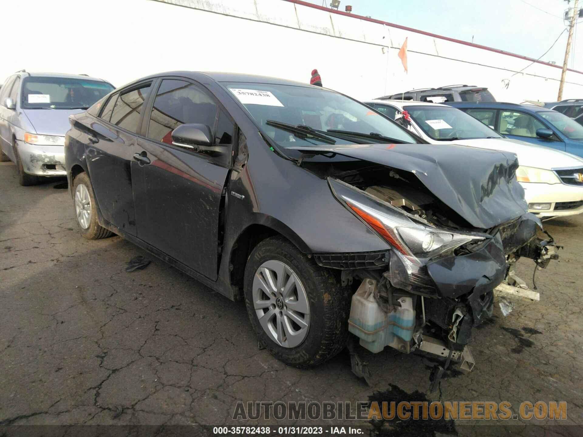 JTDKBRFUXG3521818 TOYOTA PRIUS 2016