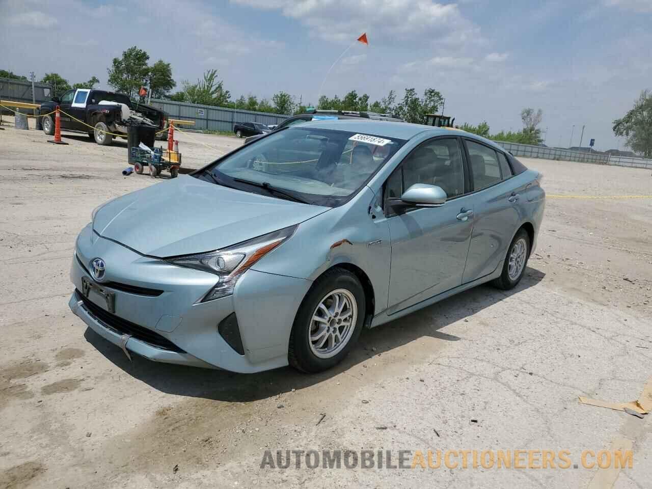 JTDKBRFUXG3521835 TOYOTA PRIUS 2016