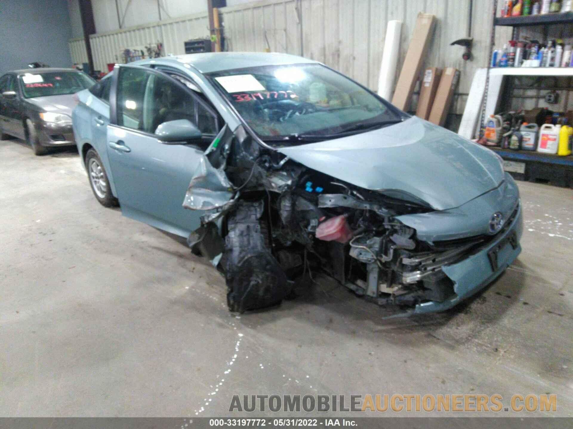 JTDKBRFUXG3522922 TOYOTA PRIUS 2016