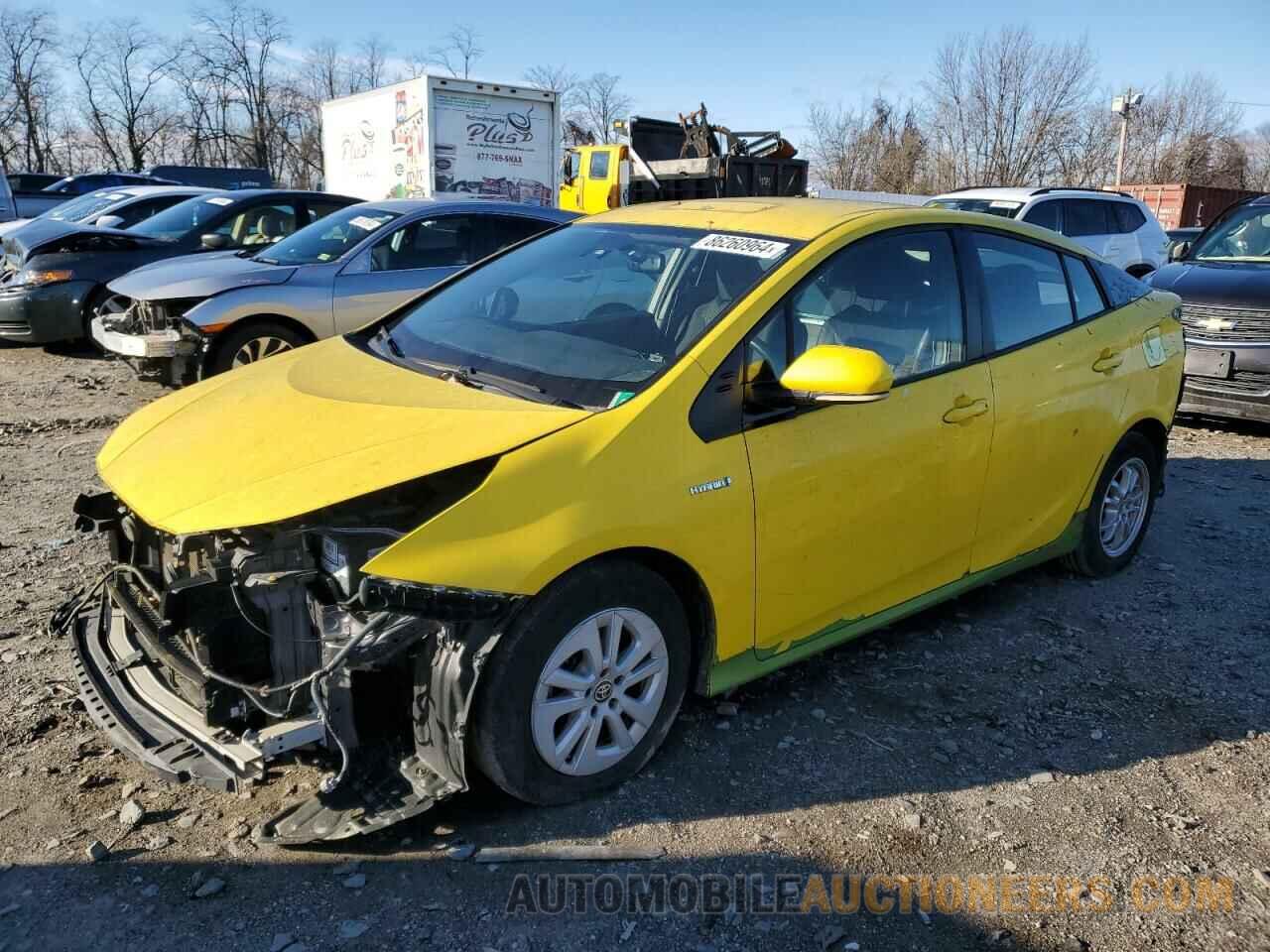 JTDKBRFUXG3525674 TOYOTA PRIUS 2016