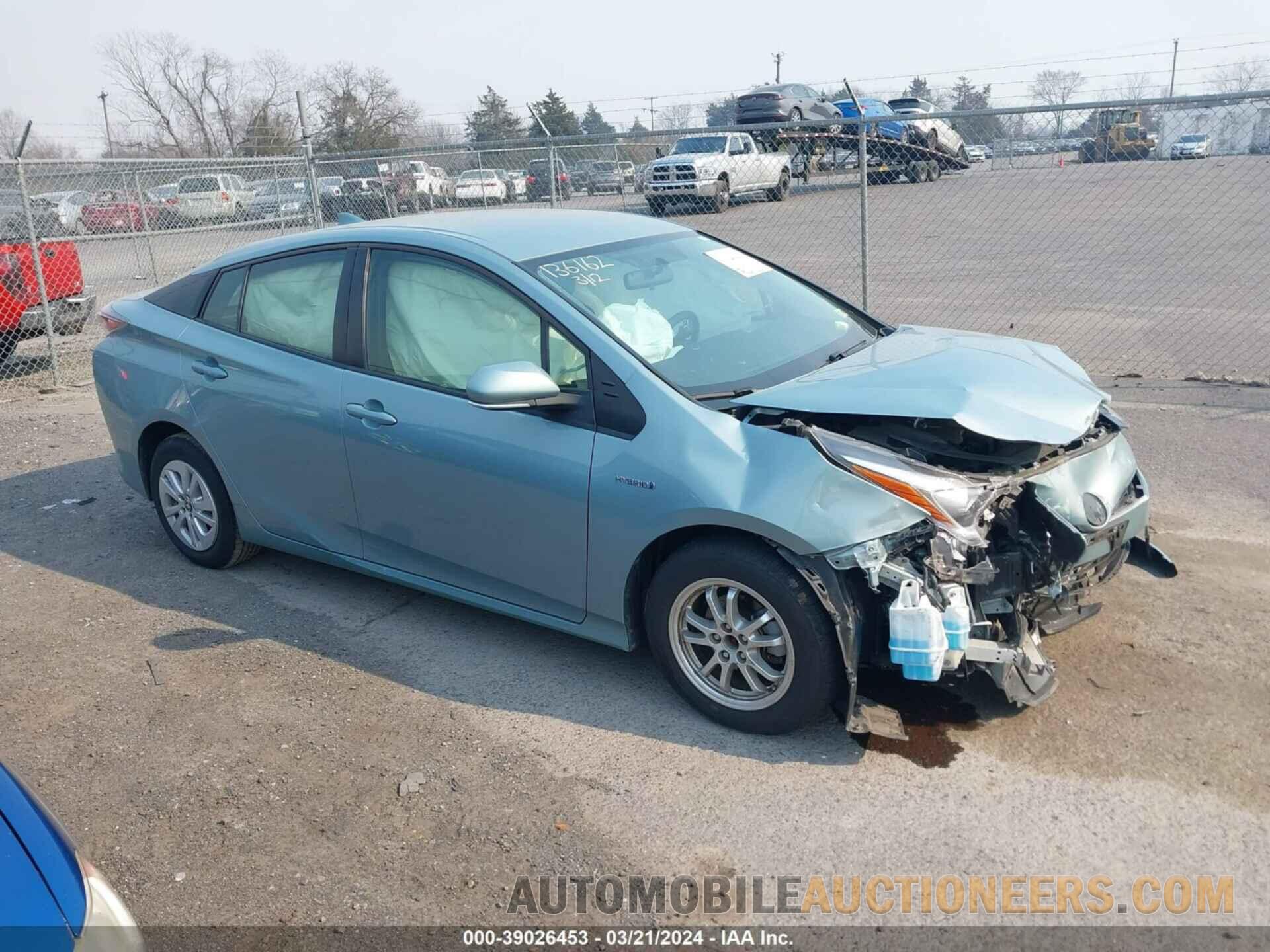 JTDKBRFUXG3526663 TOYOTA PRIUS 2016