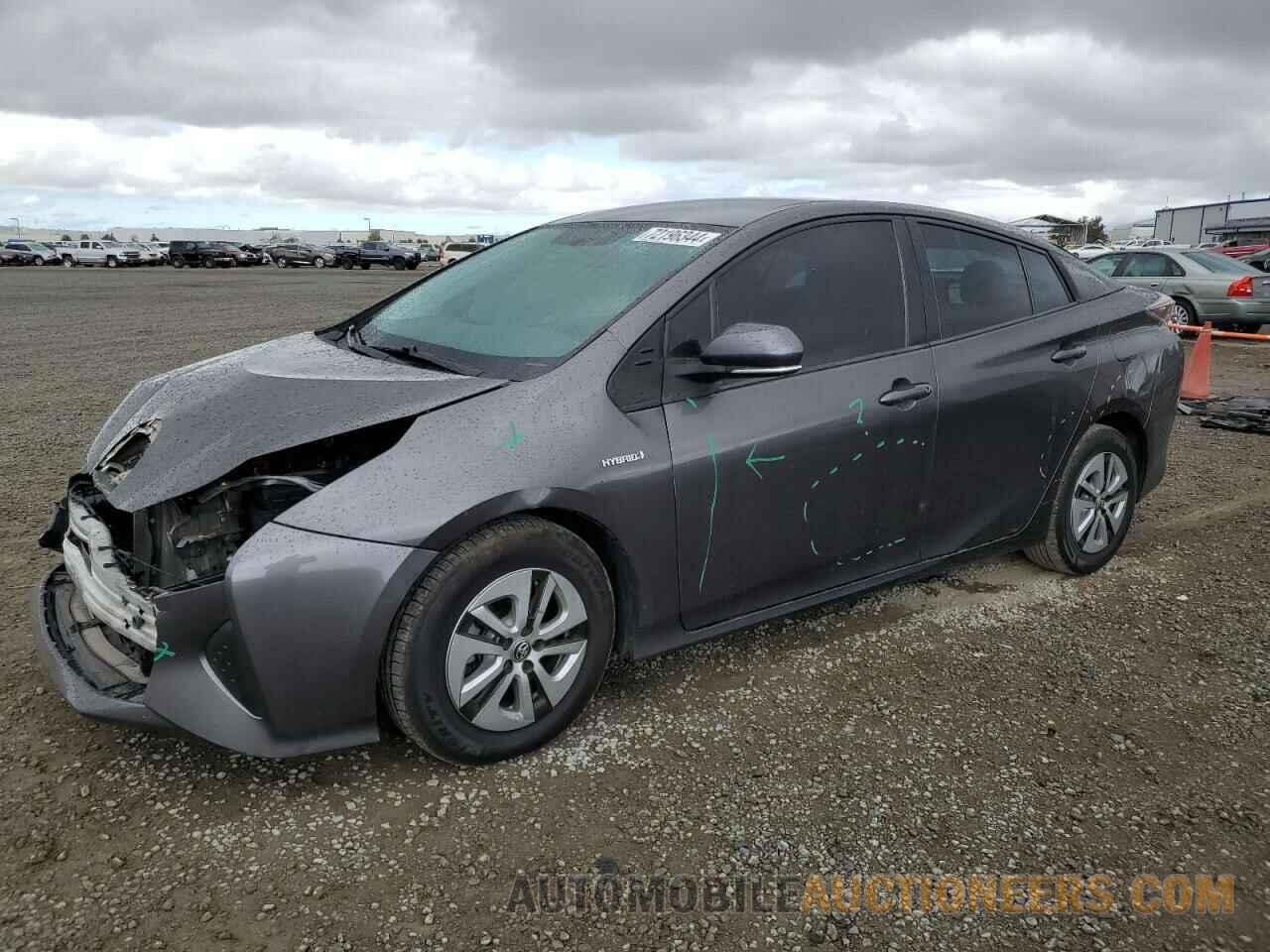 JTDKBRFUXG3530230 TOYOTA PRIUS 2016