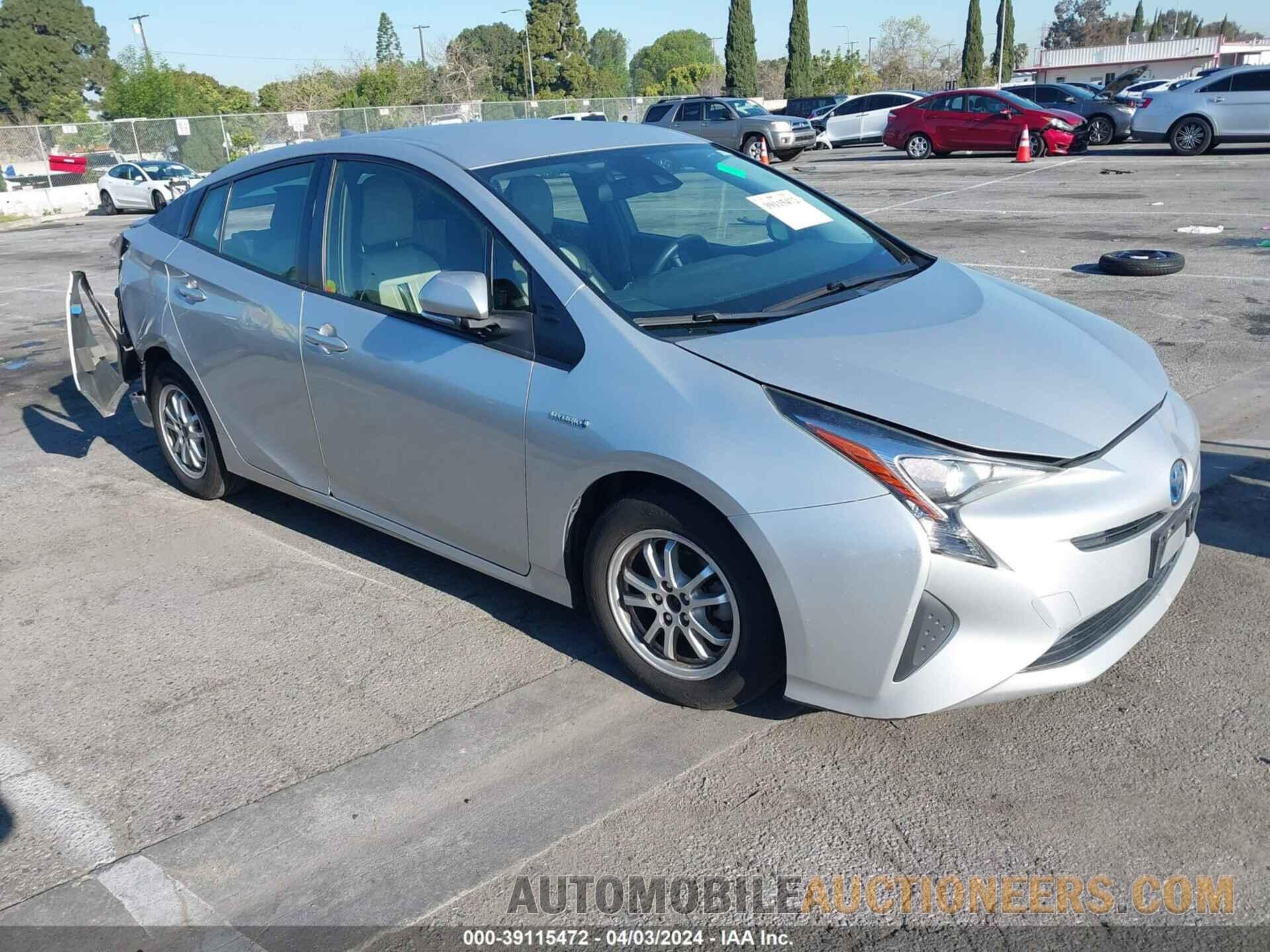 JTDKBRFUXH3030831 TOYOTA PRIUS 2017