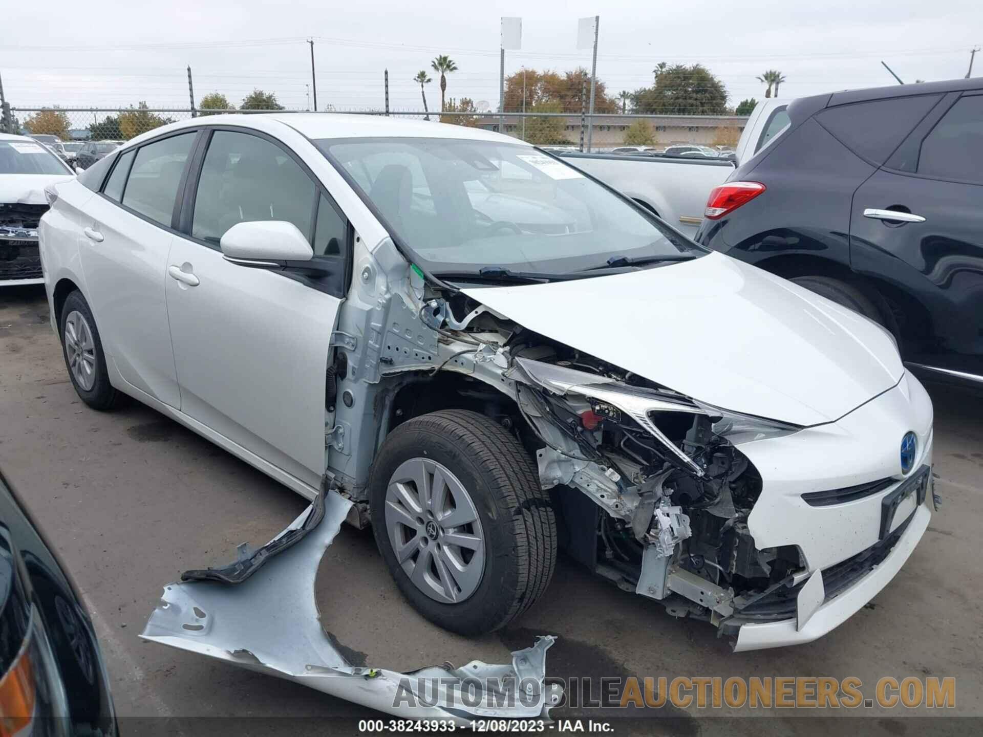 JTDKBRFUXH3033616 TOYOTA PRIUS 2017