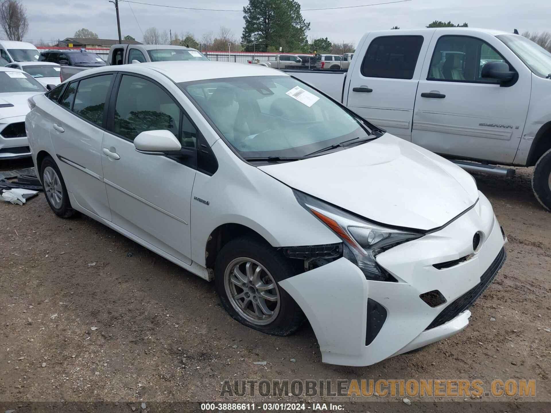 JTDKBRFUXH3035429 TOYOTA PRIUS 2017