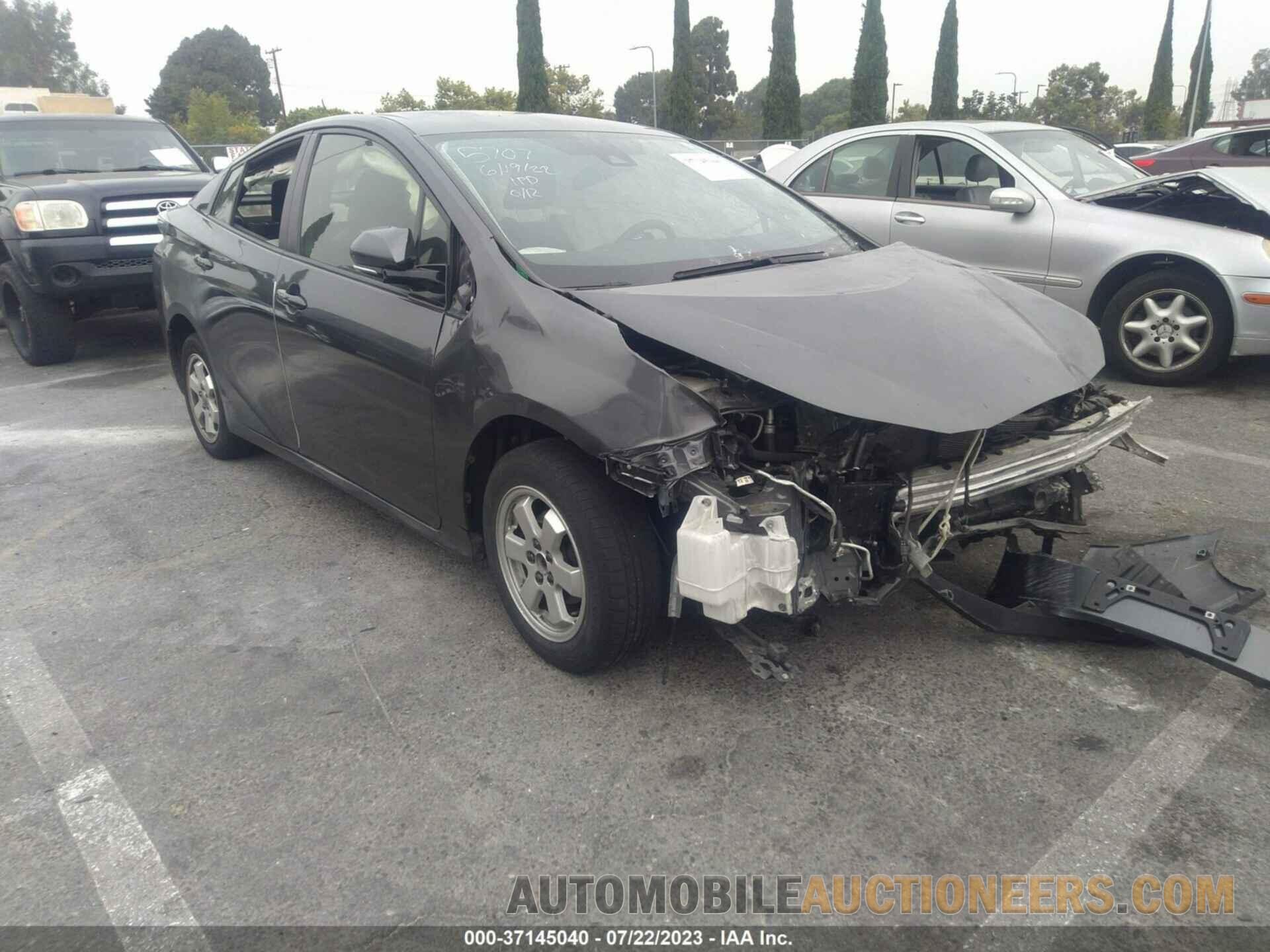 JTDKBRFUXH3040551 TOYOTA PRIUS 2017