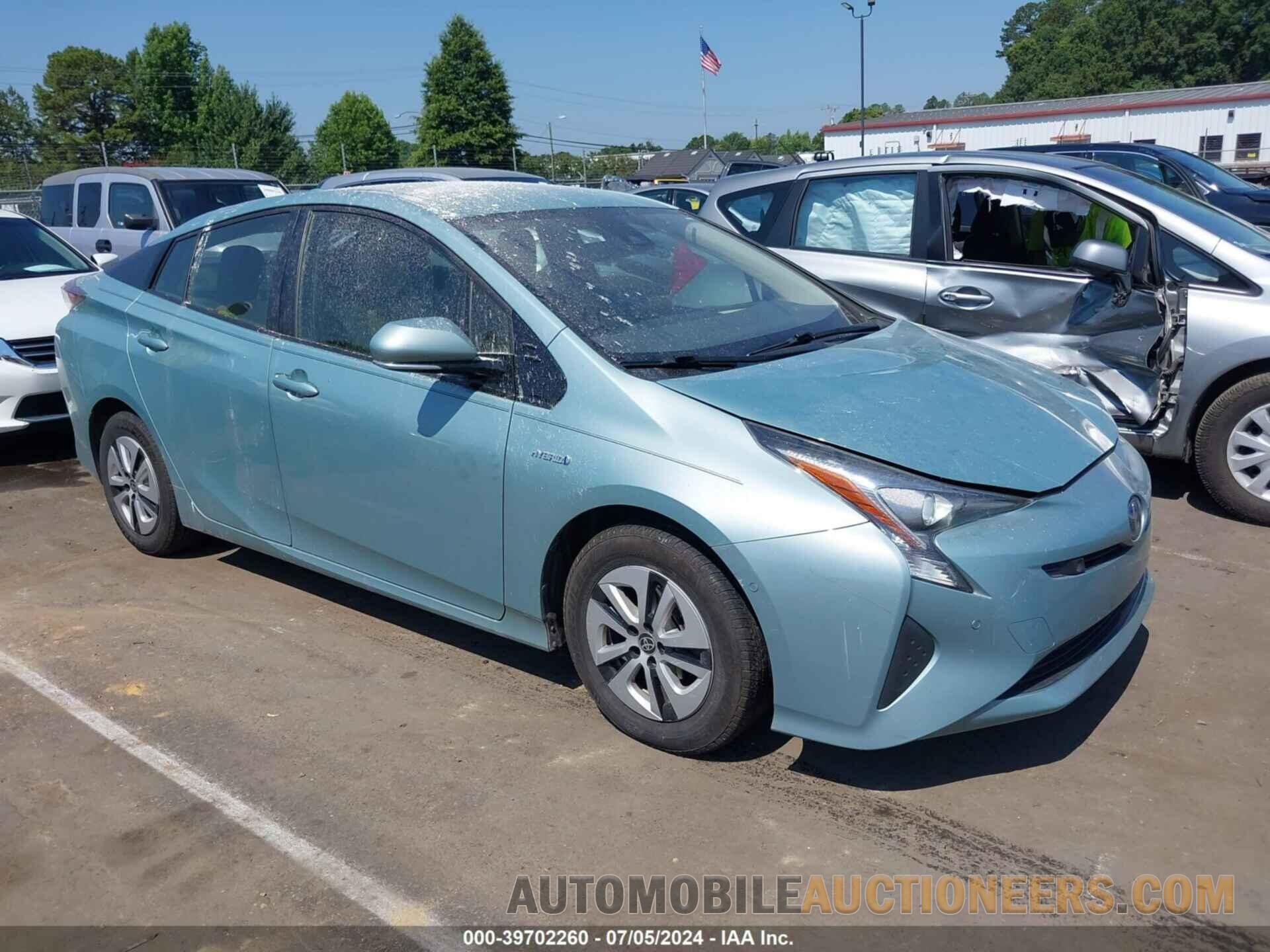 JTDKBRFUXH3044308 TOYOTA PRIUS 2017