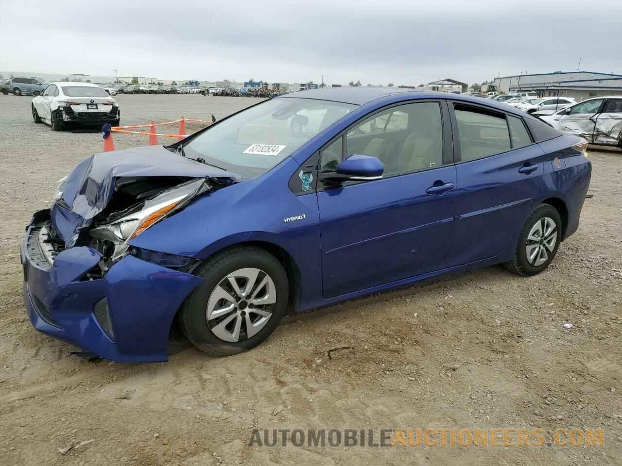 JTDKBRFUXH3044843 TOYOTA PRIUS 2017