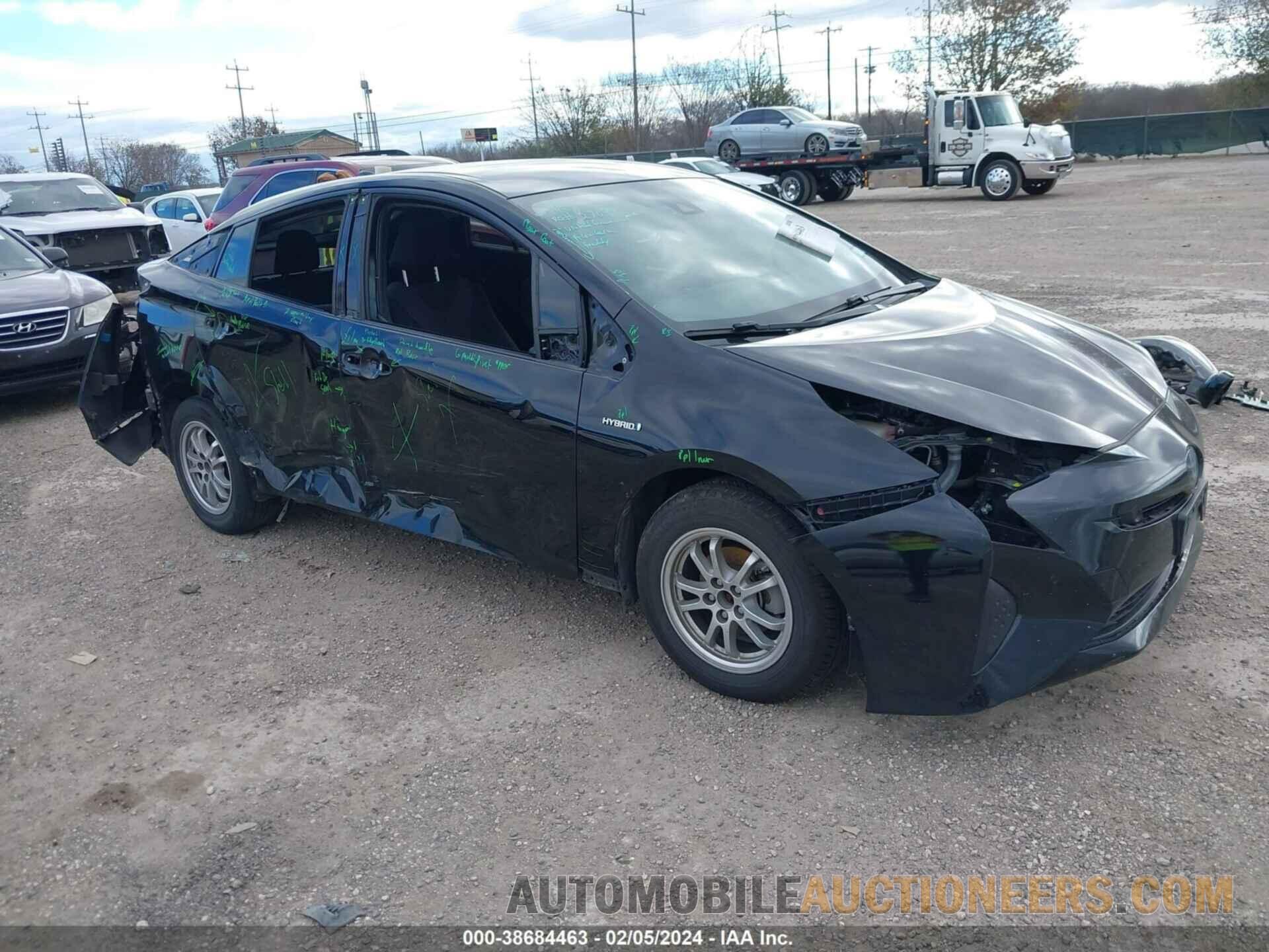 JTDKBRFUXH3046530 TOYOTA PRIUS 2017