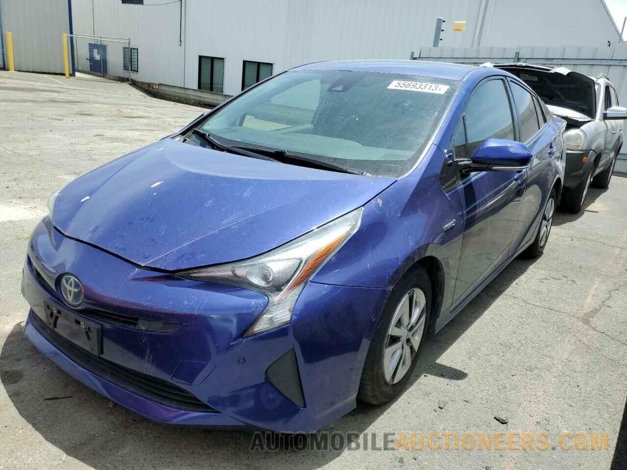 JTDKBRFUXH3054465 TOYOTA PRIUS 2017