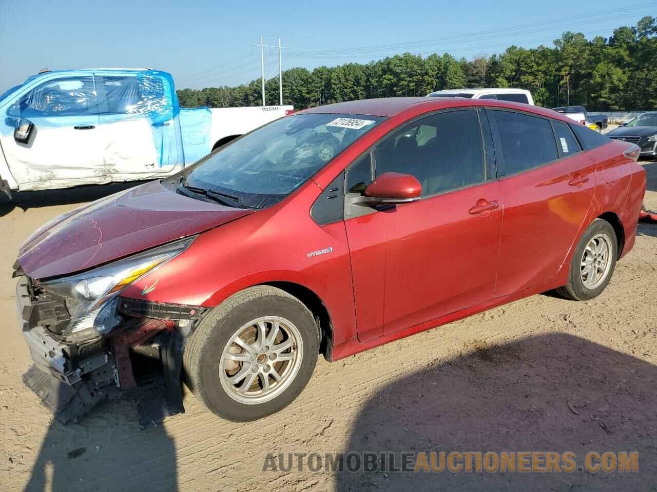 JTDKBRFUXH3055387 TOYOTA PRIUS 2017