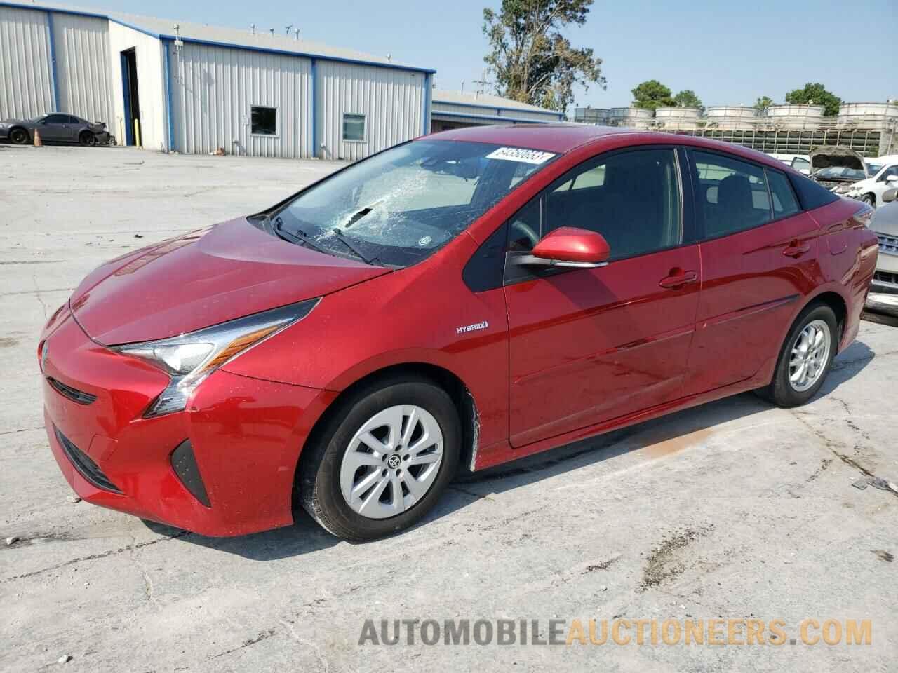 JTDKBRFUXH3538314 TOYOTA PRIUS 2017