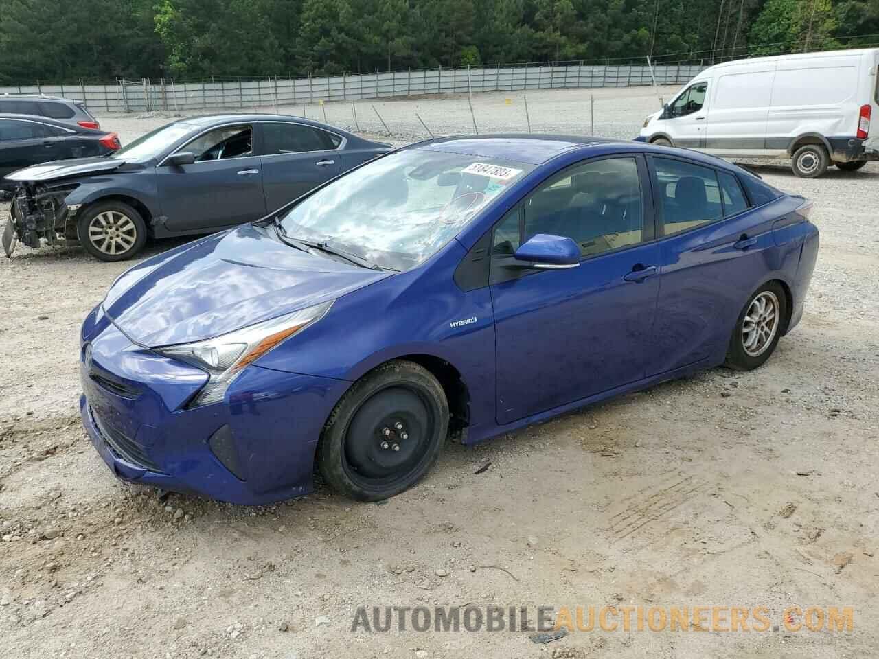 JTDKBRFUXH3538782 TOYOTA PRIUS 2017