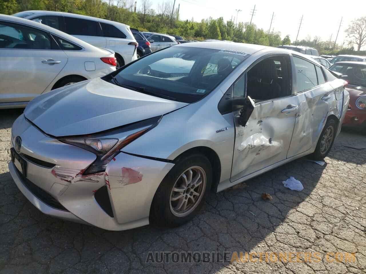 JTDKBRFUXH3544601 TOYOTA PRIUS 2017