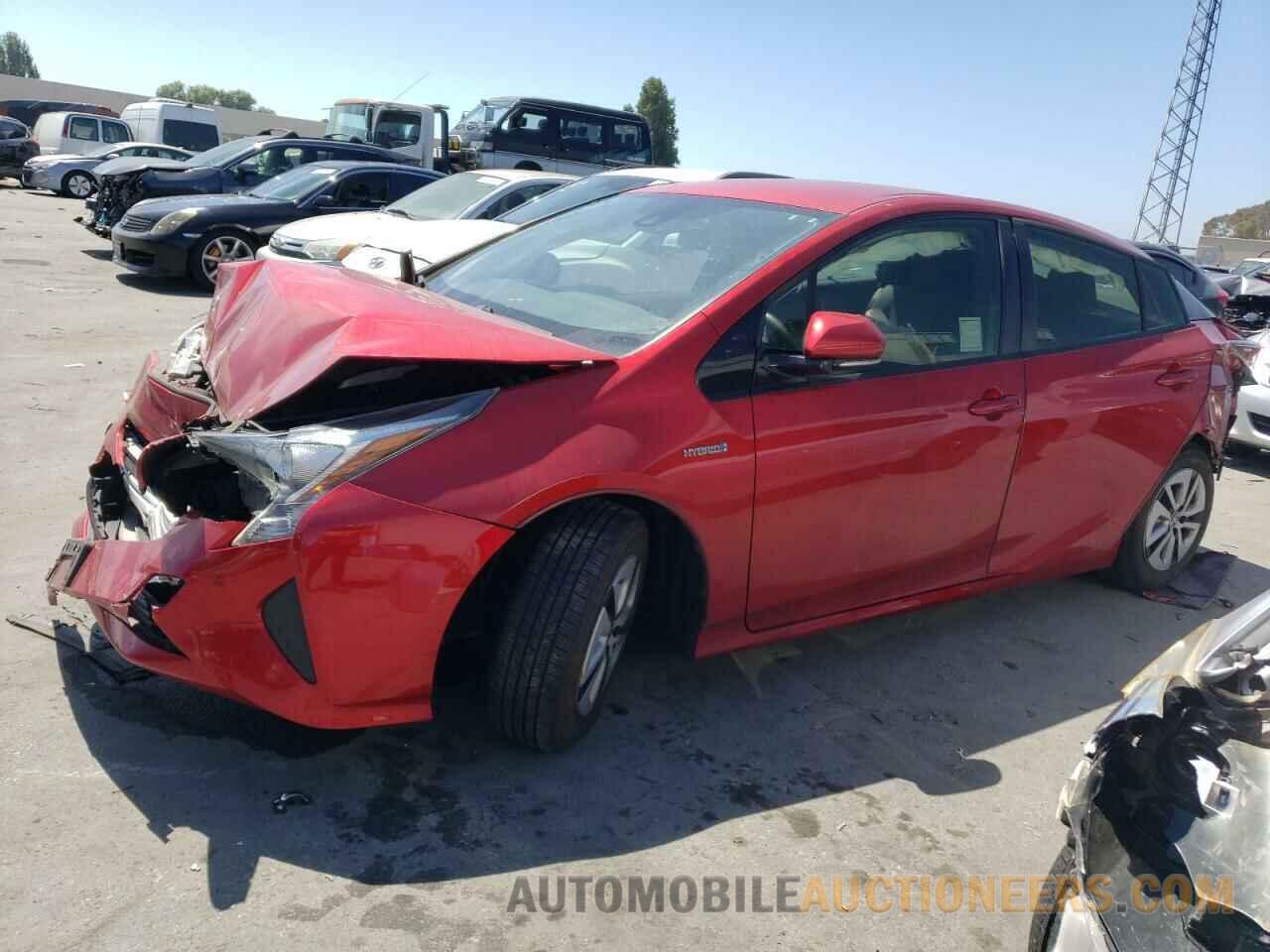 JTDKBRFUXH3569739 TOYOTA PRIUS 2017