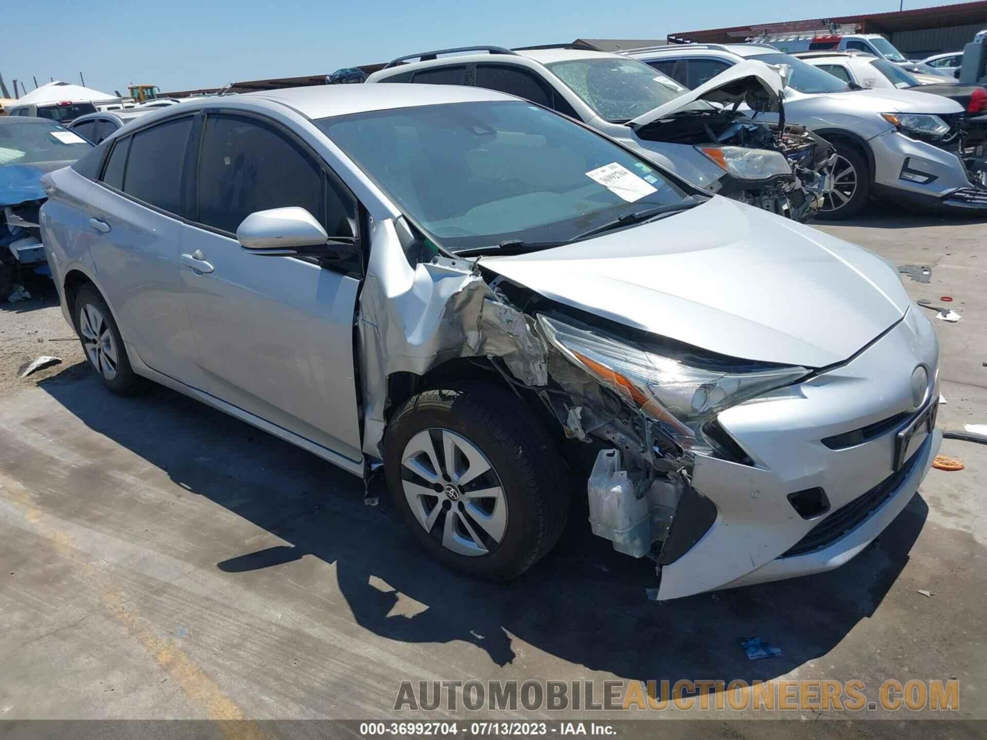 JTDKBRFUXH3574276 TOYOTA PRIUS 2017