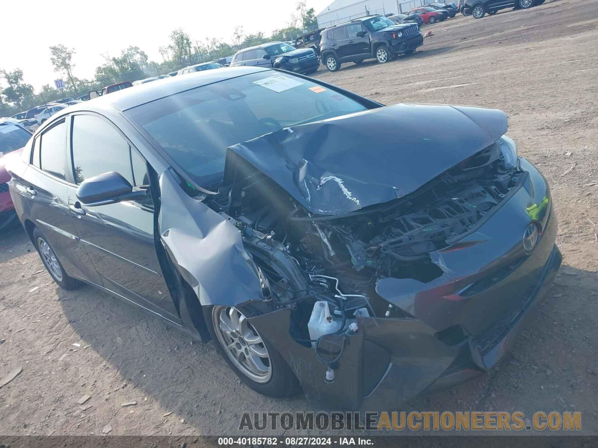 JTDKBRFUXH3577145 TOYOTA PRIUS 2017