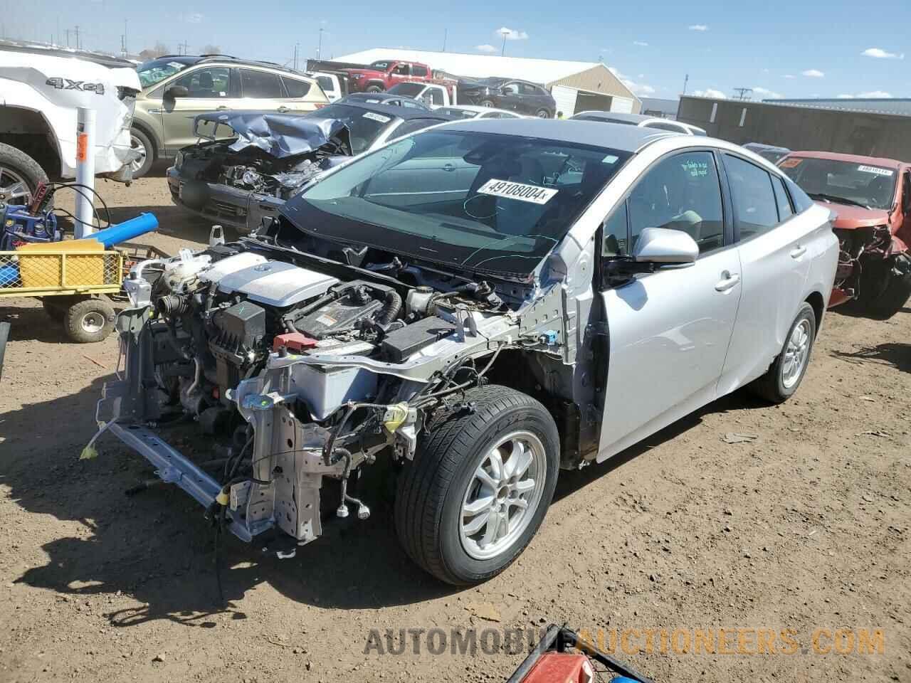 JTDKBRFUXH3578960 TOYOTA PRIUS 2017