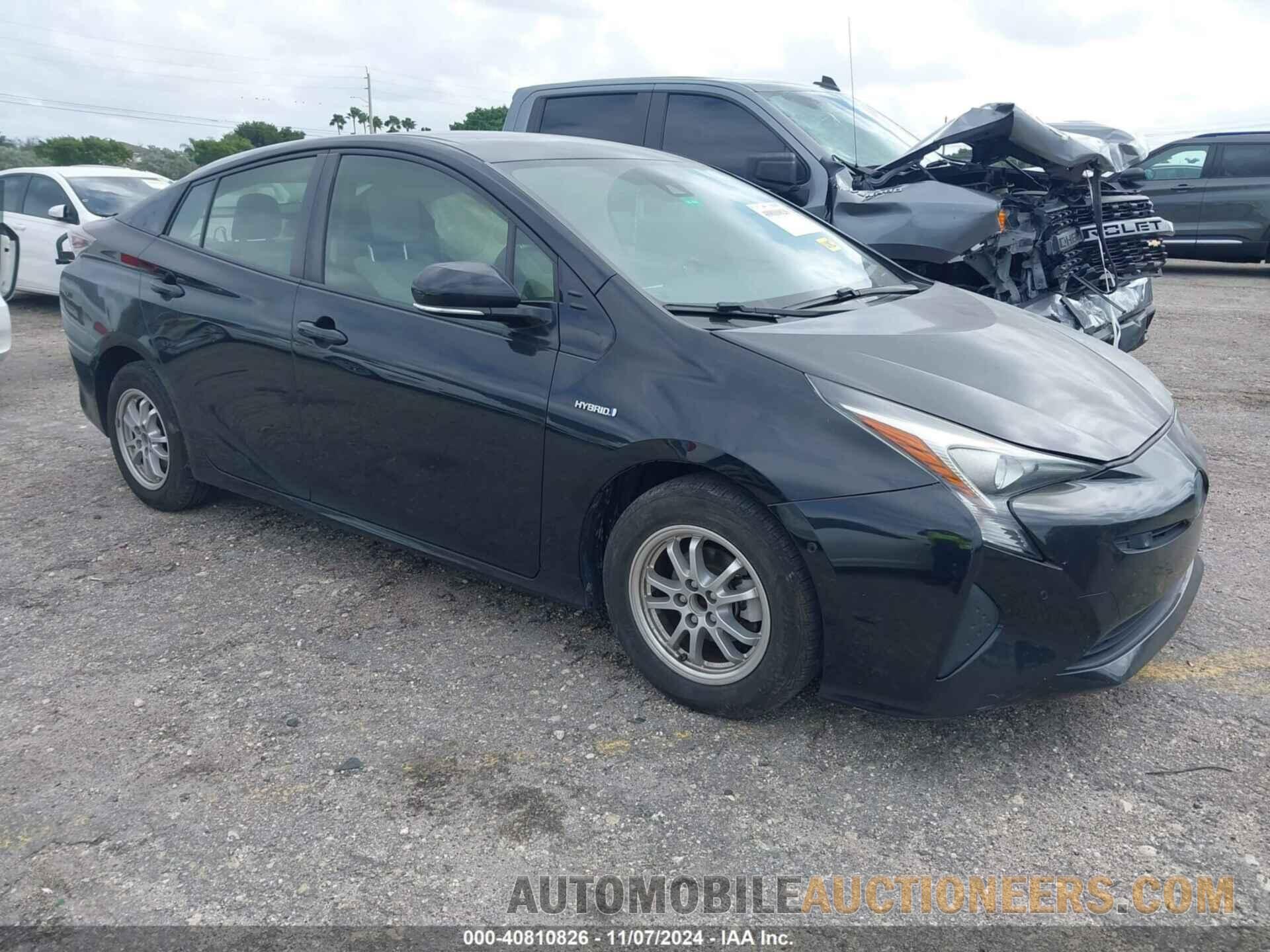 JTDKBRFUXJ3059445 TOYOTA PRIUS 2018