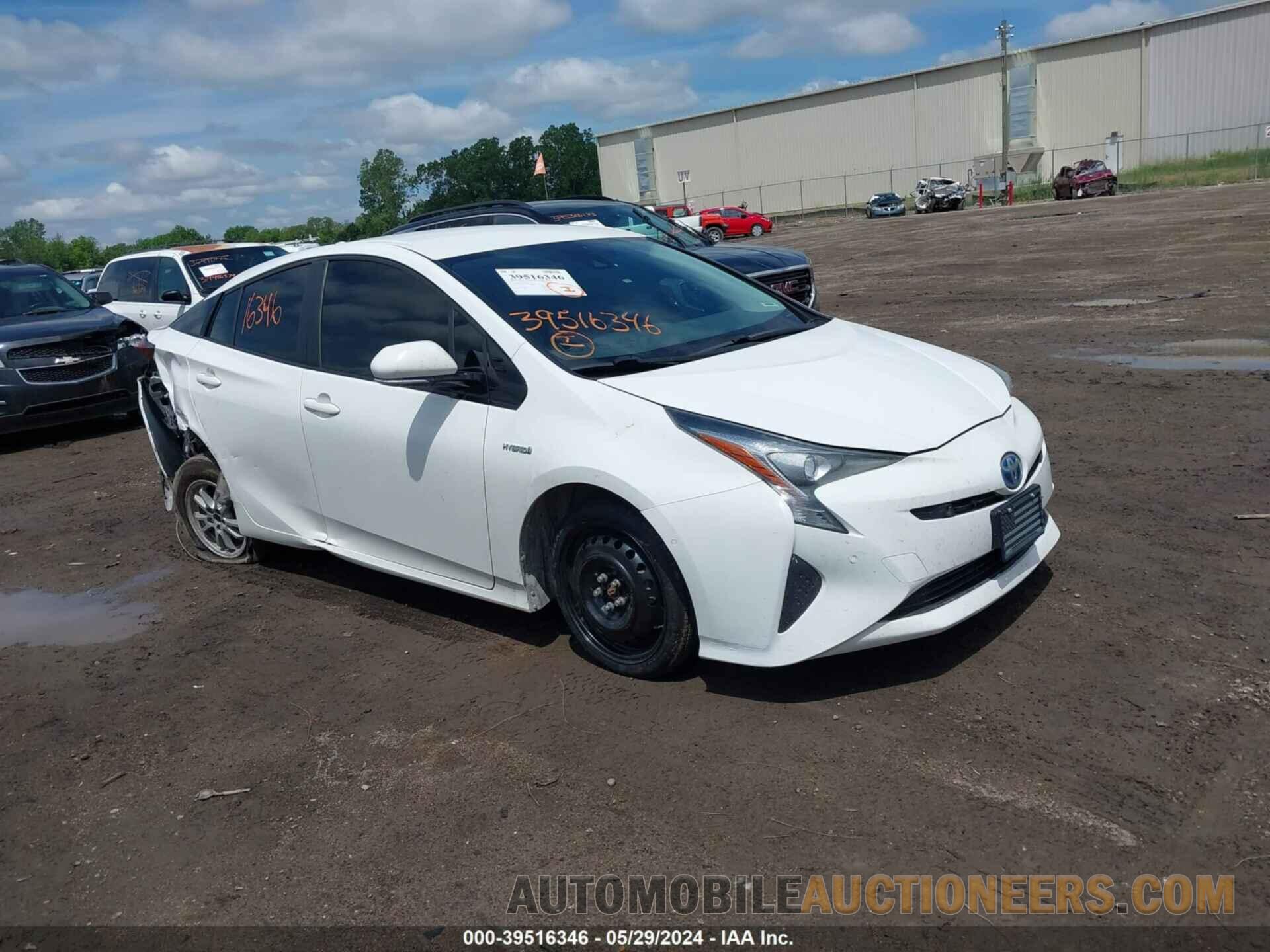 JTDKBRFUXJ3061891 TOYOTA PRIUS 2018