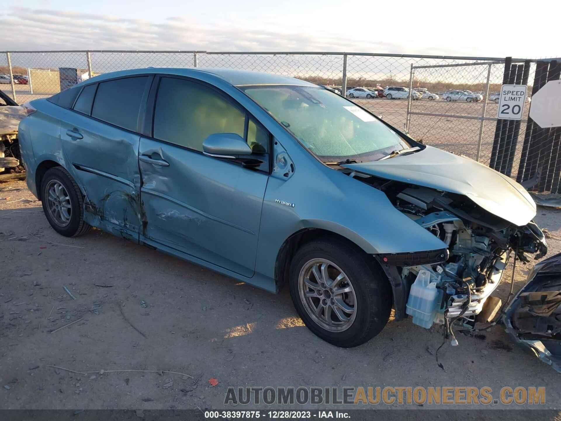 JTDKBRFUXJ3064354 TOYOTA PRIUS 2018