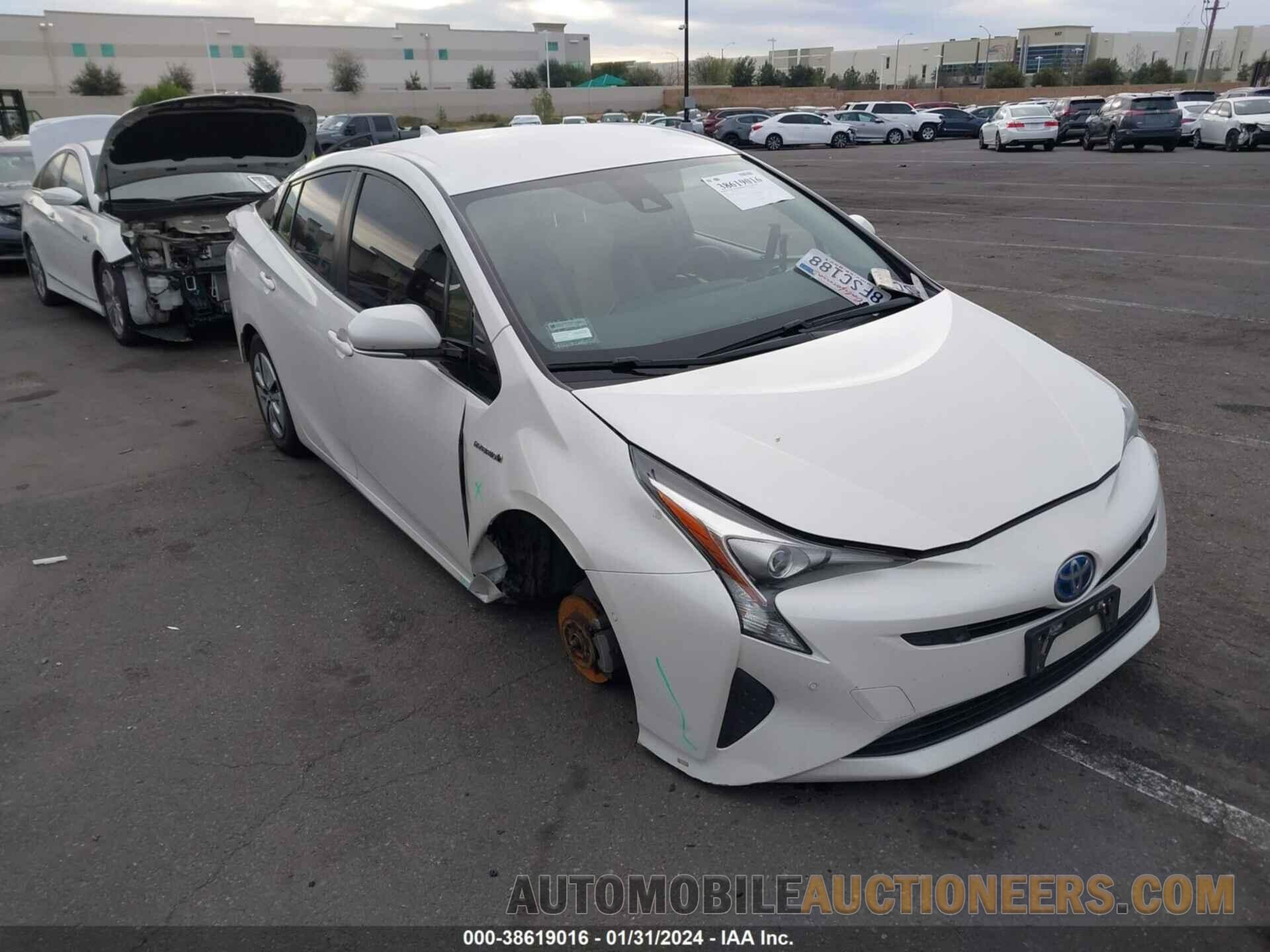 JTDKBRFUXJ3064922 TOYOTA PRIUS 2018