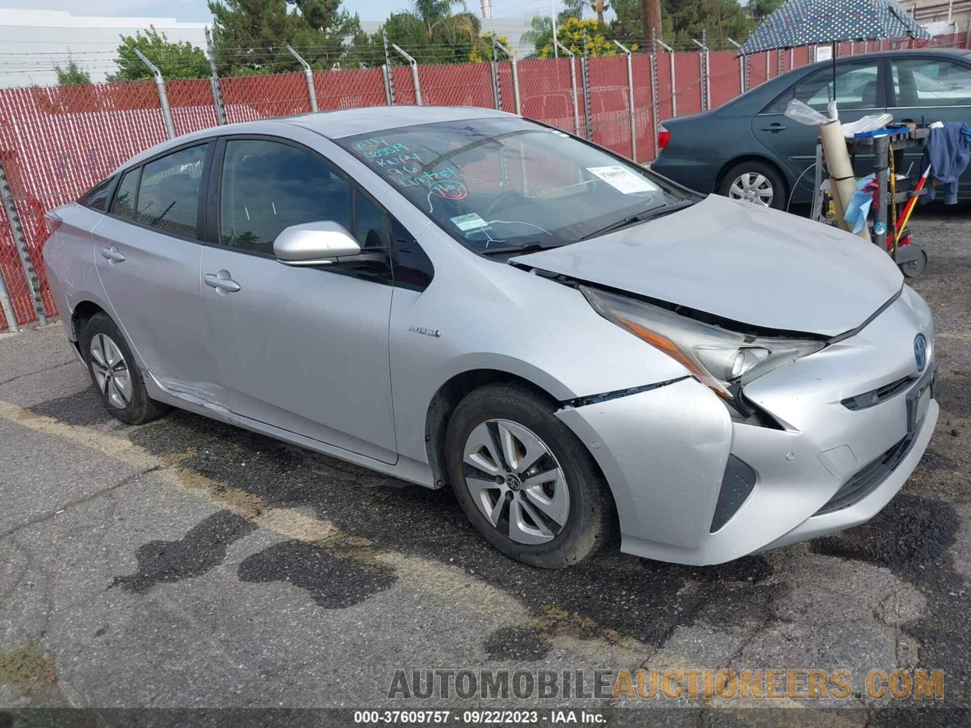 JTDKBRFUXJ3065519 TOYOTA PRIUS 2018