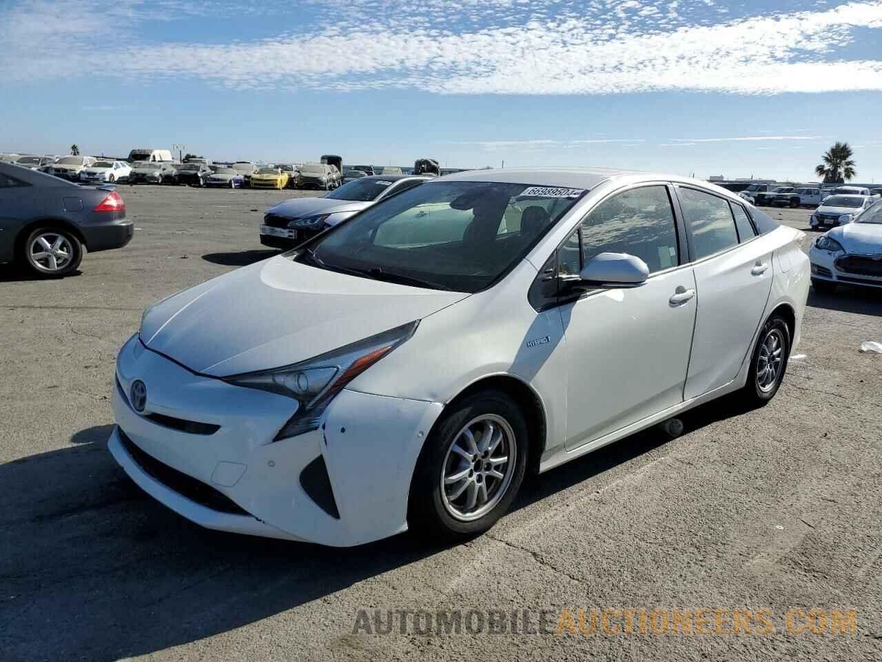 JTDKBRFUXJ3065911 TOYOTA PRIUS 2018