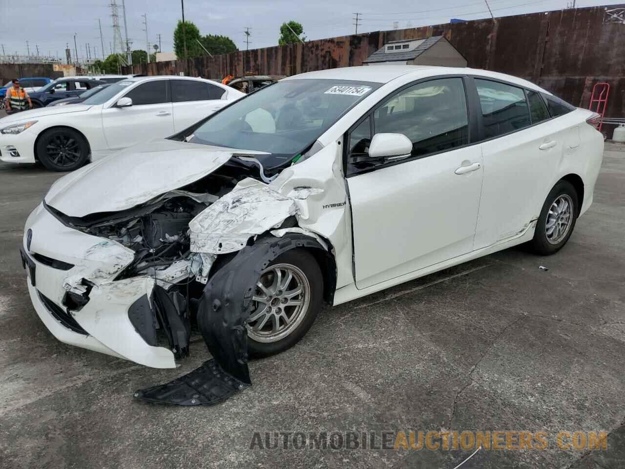 JTDKBRFUXJ3066587 TOYOTA PRIUS 2018