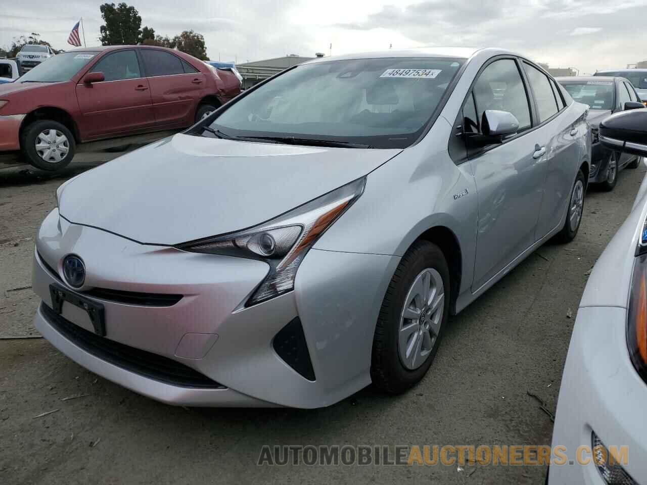 JTDKBRFUXJ3071076 TOYOTA PRIUS 2018