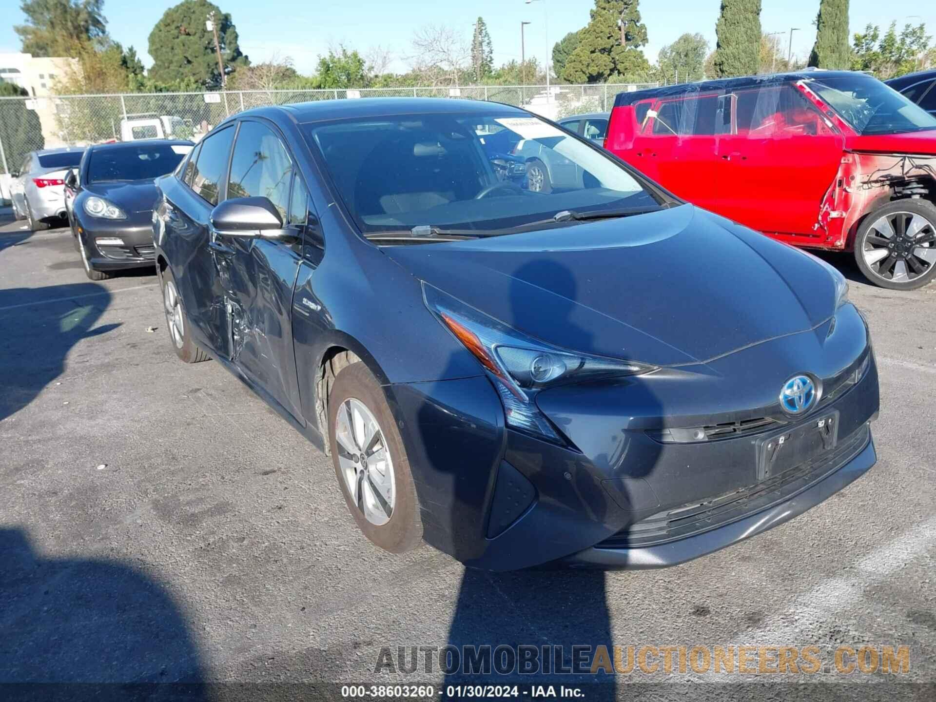 JTDKBRFUXJ3074172 TOYOTA PRIUS 2018