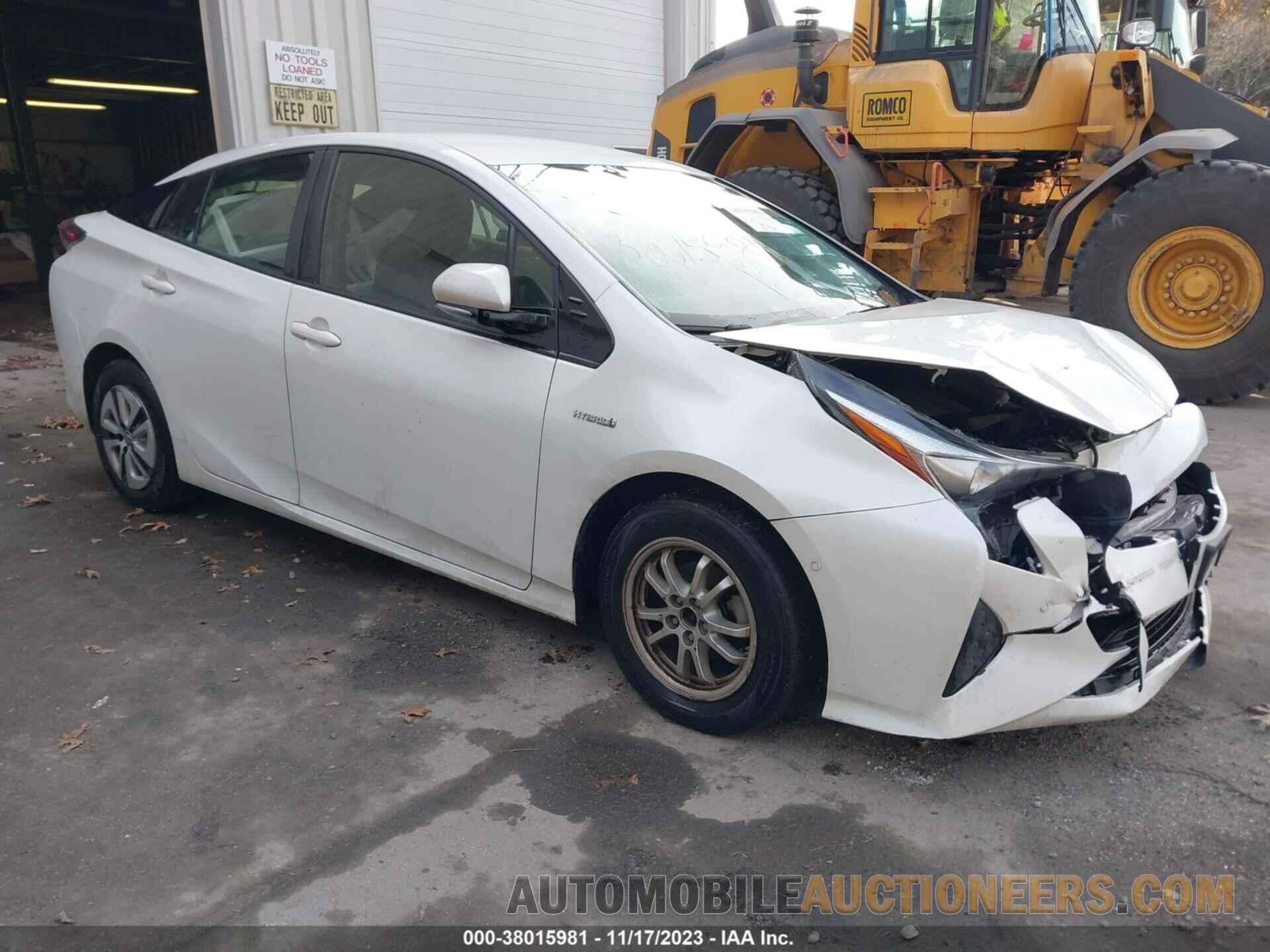 JTDKBRFUXJ3075645 TOYOTA PRIUS 2018