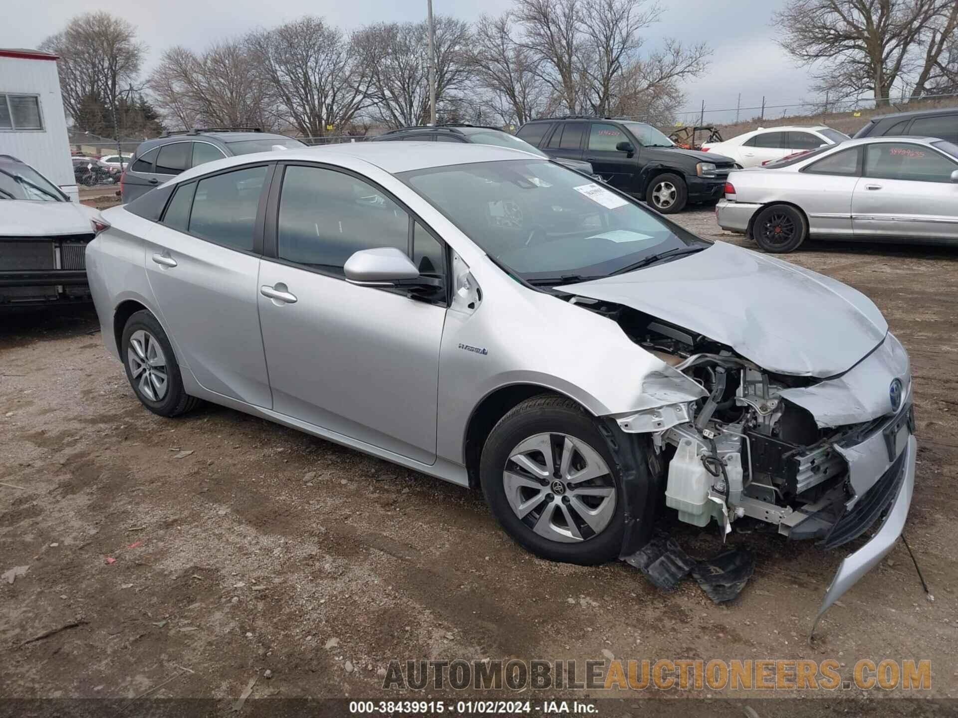 JTDKBRFUXJ3077573 TOYOTA PRIUS 2018