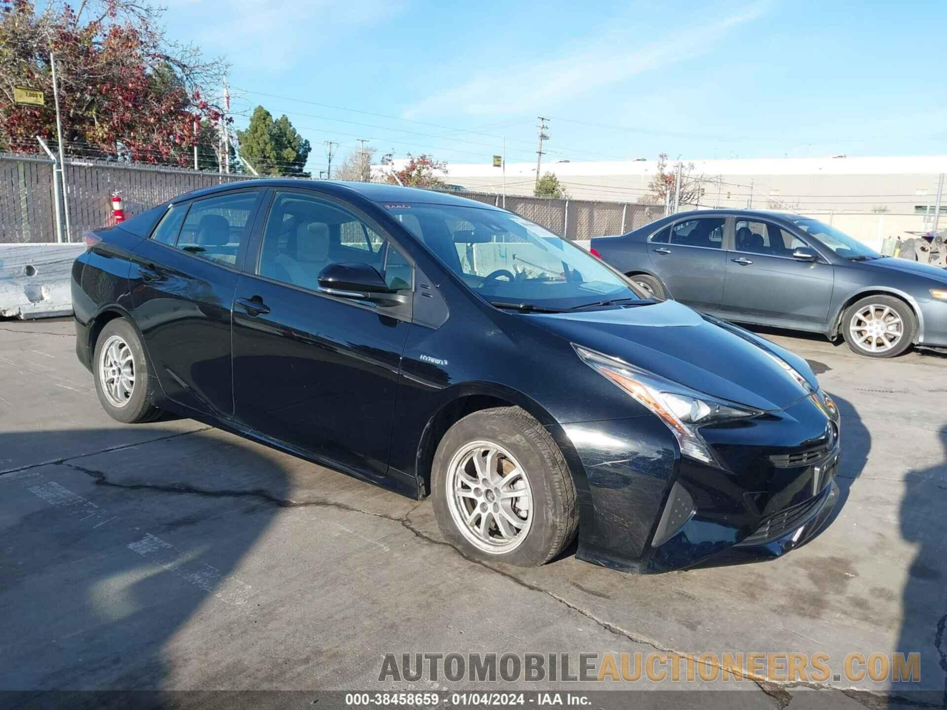 JTDKBRFUXJ3082966 TOYOTA PRIUS 2018