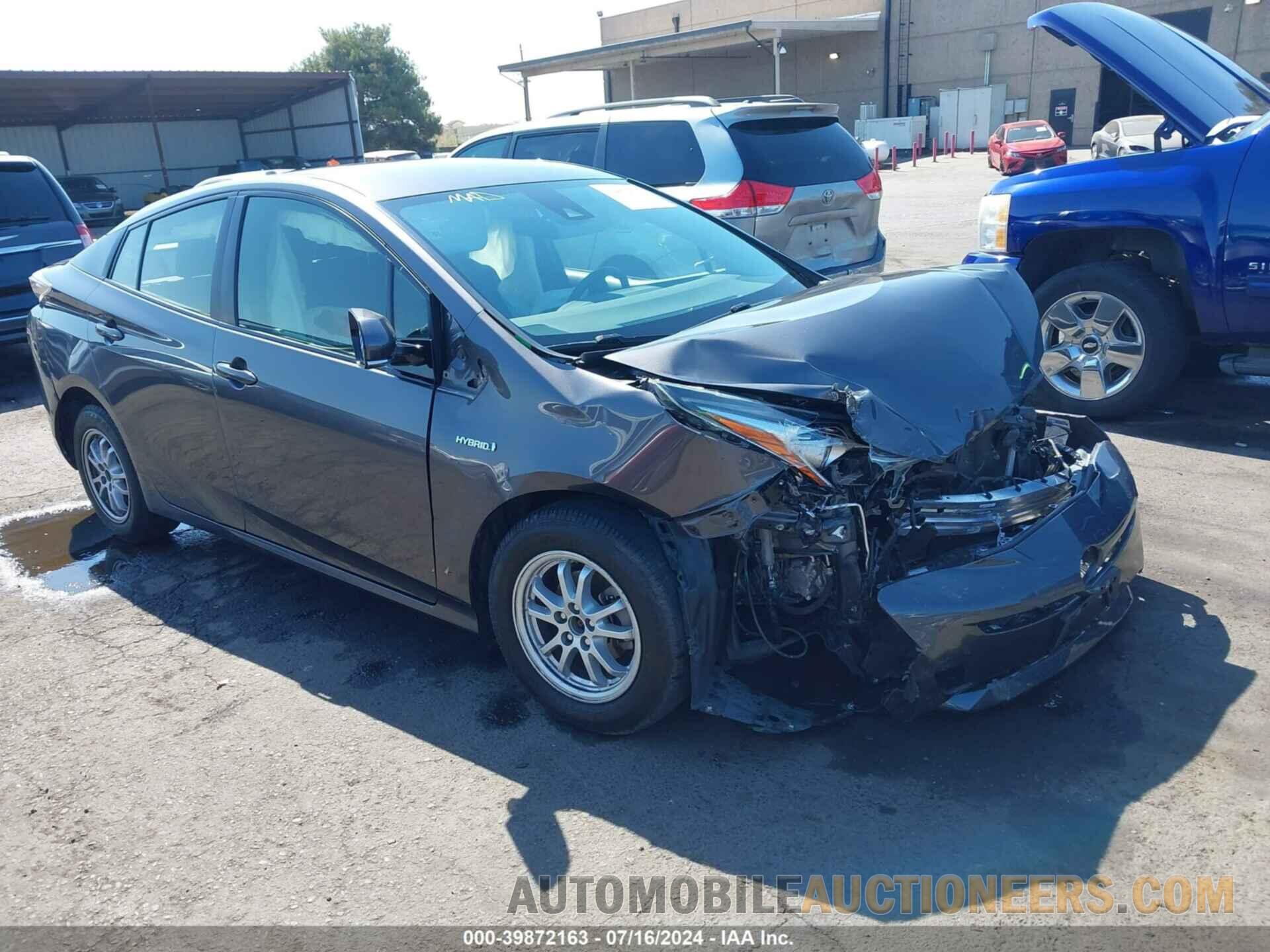 JTDKBRFUXJ3588975 TOYOTA PRIUS 2018