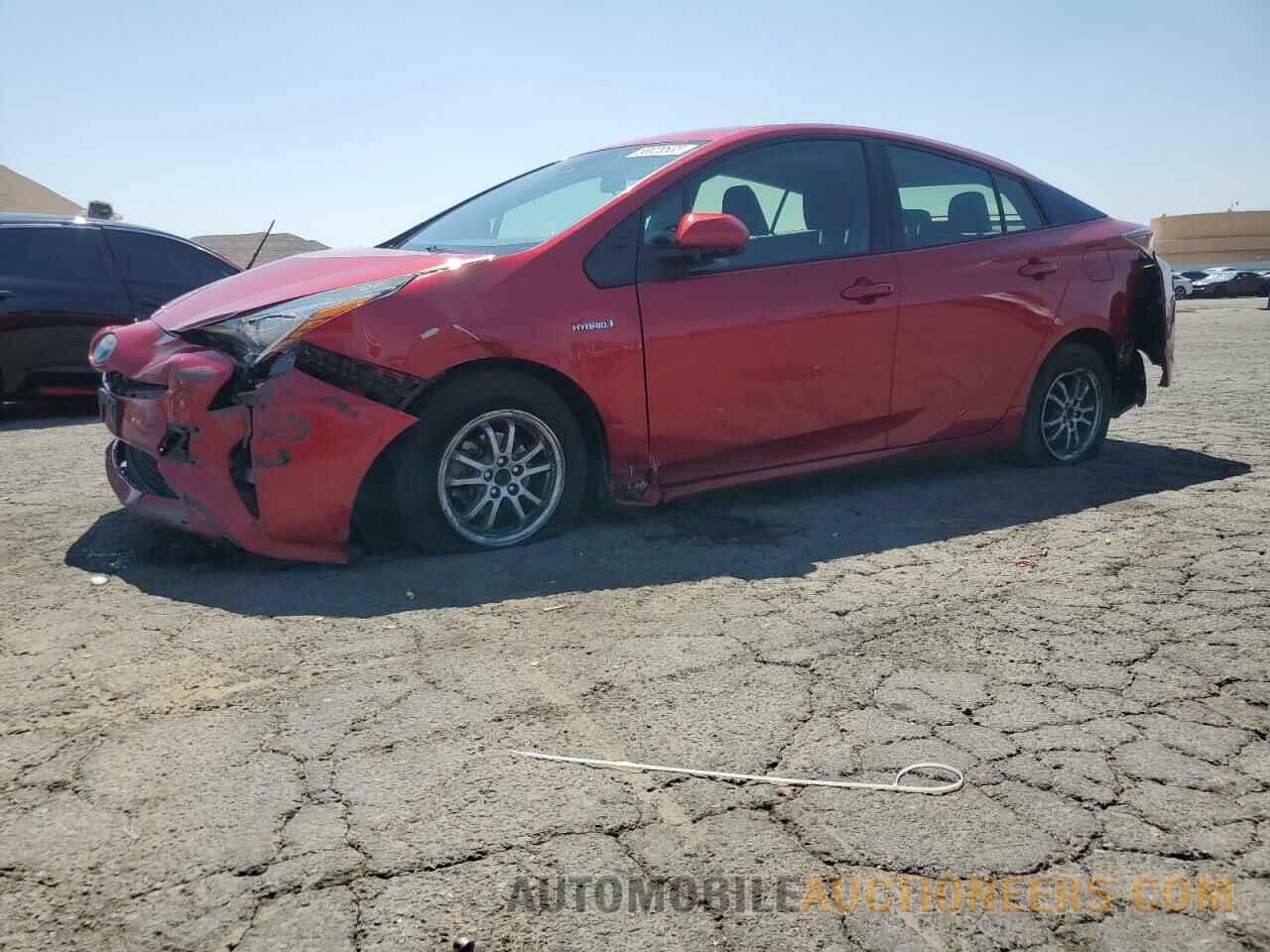 JTDKBRFUXJ3592170 TOYOTA PRIUS 2018