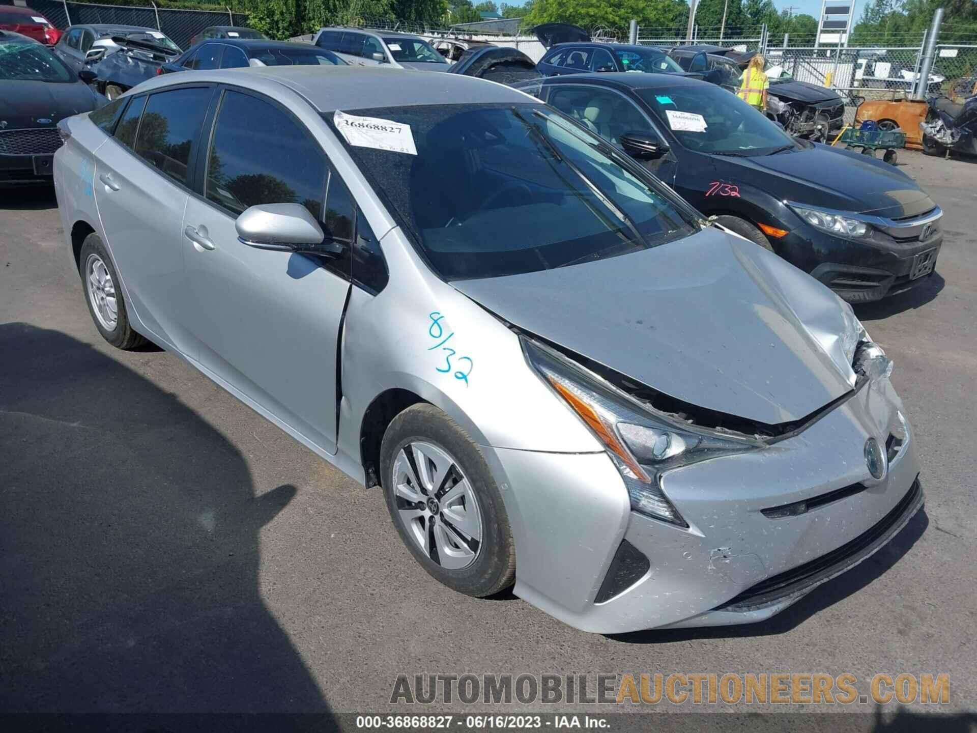 JTDKBRFUXJ3596994 TOYOTA PRIUS 2018