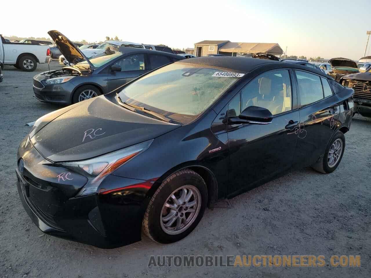 JTDKBRFUXJ3598583 TOYOTA PRIUS 2018