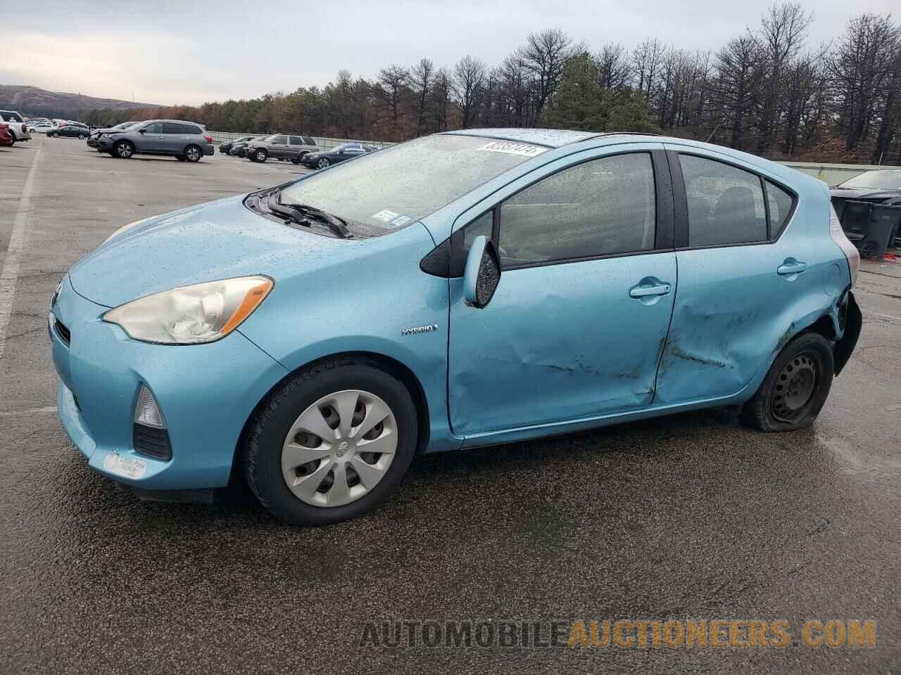 JTDKDTB30C1002643 TOYOTA PRIUS 2012