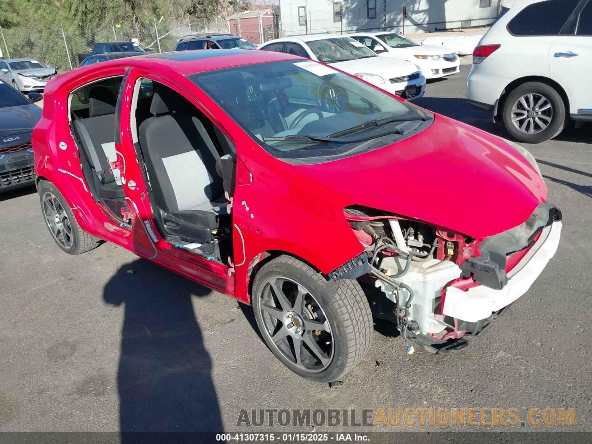 JTDKDTB30C1004831 TOYOTA PRIUS C 2012