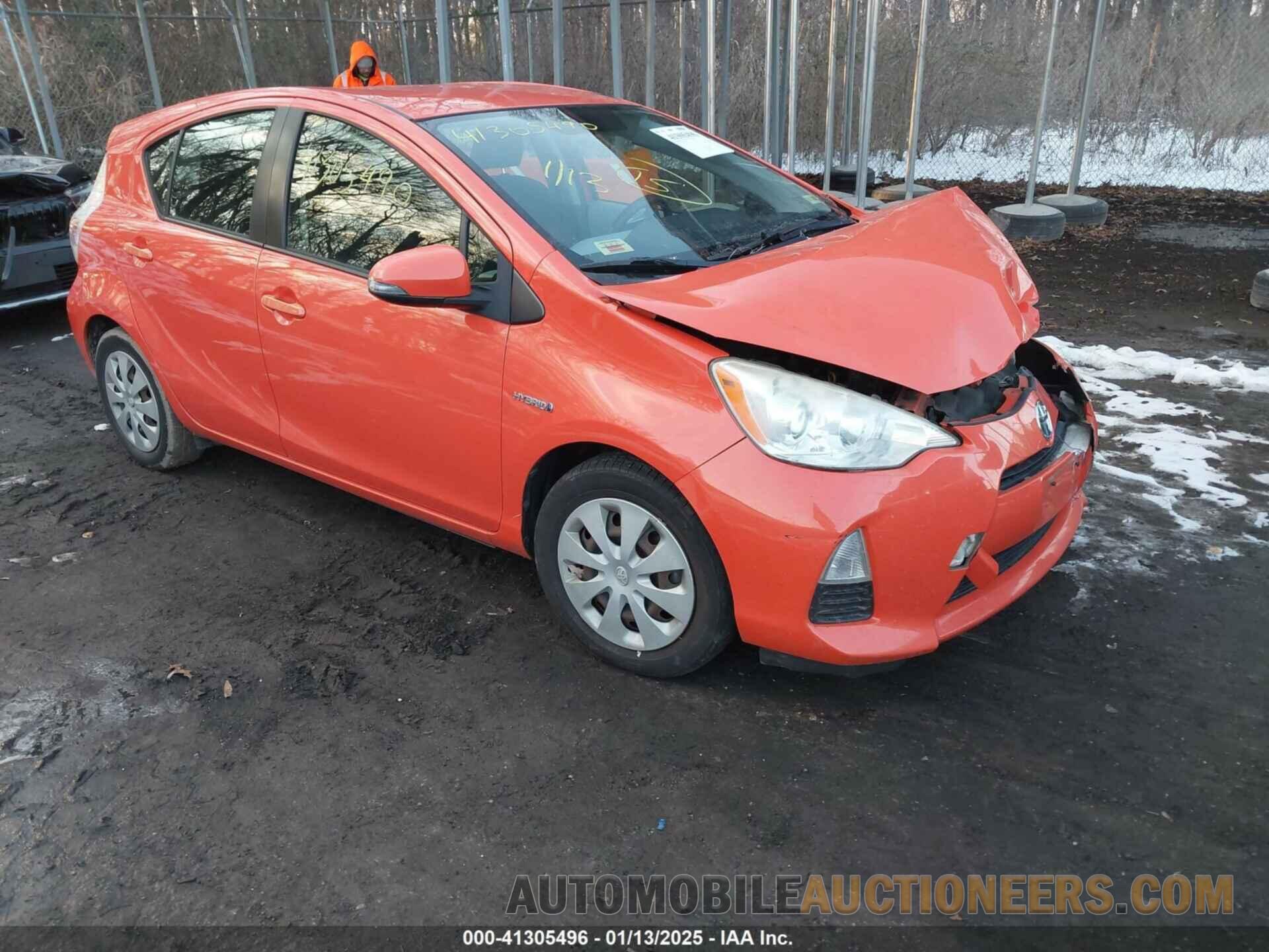 JTDKDTB30C1017112 TOYOTA PRIUS C 2012