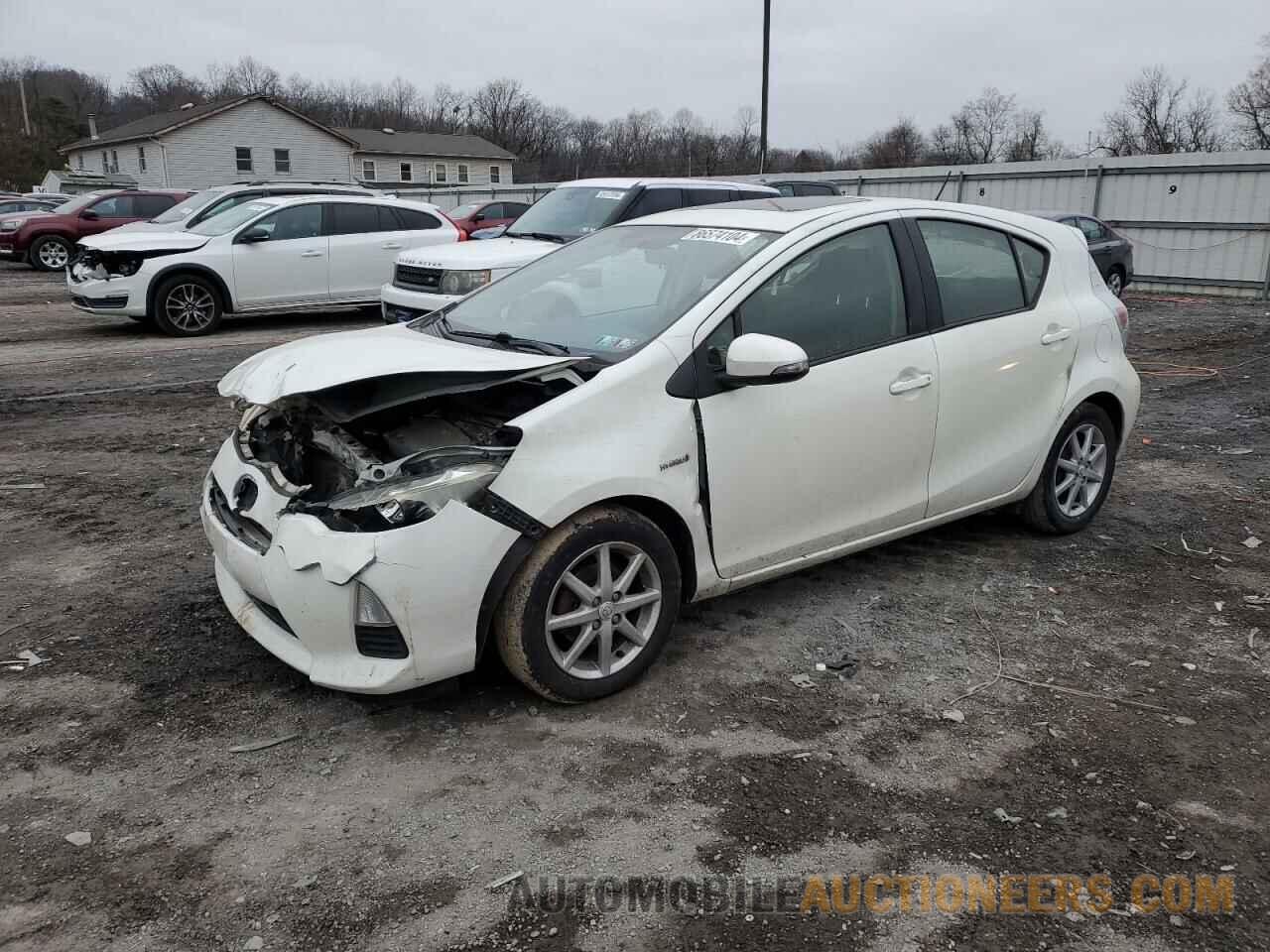 JTDKDTB30C1020849 TOYOTA PRIUS 2012