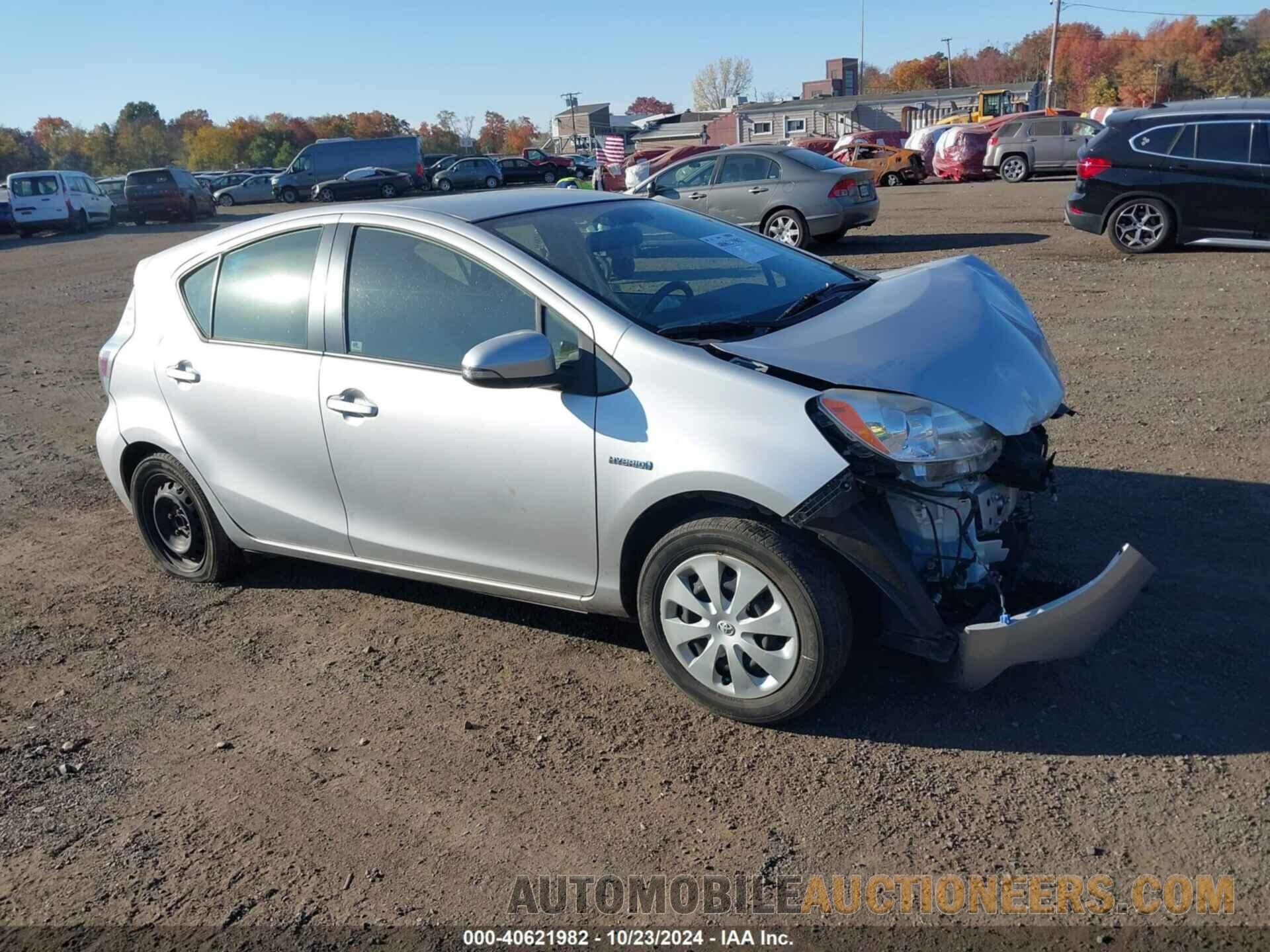 JTDKDTB30C1028921 TOYOTA PRIUS C 2012