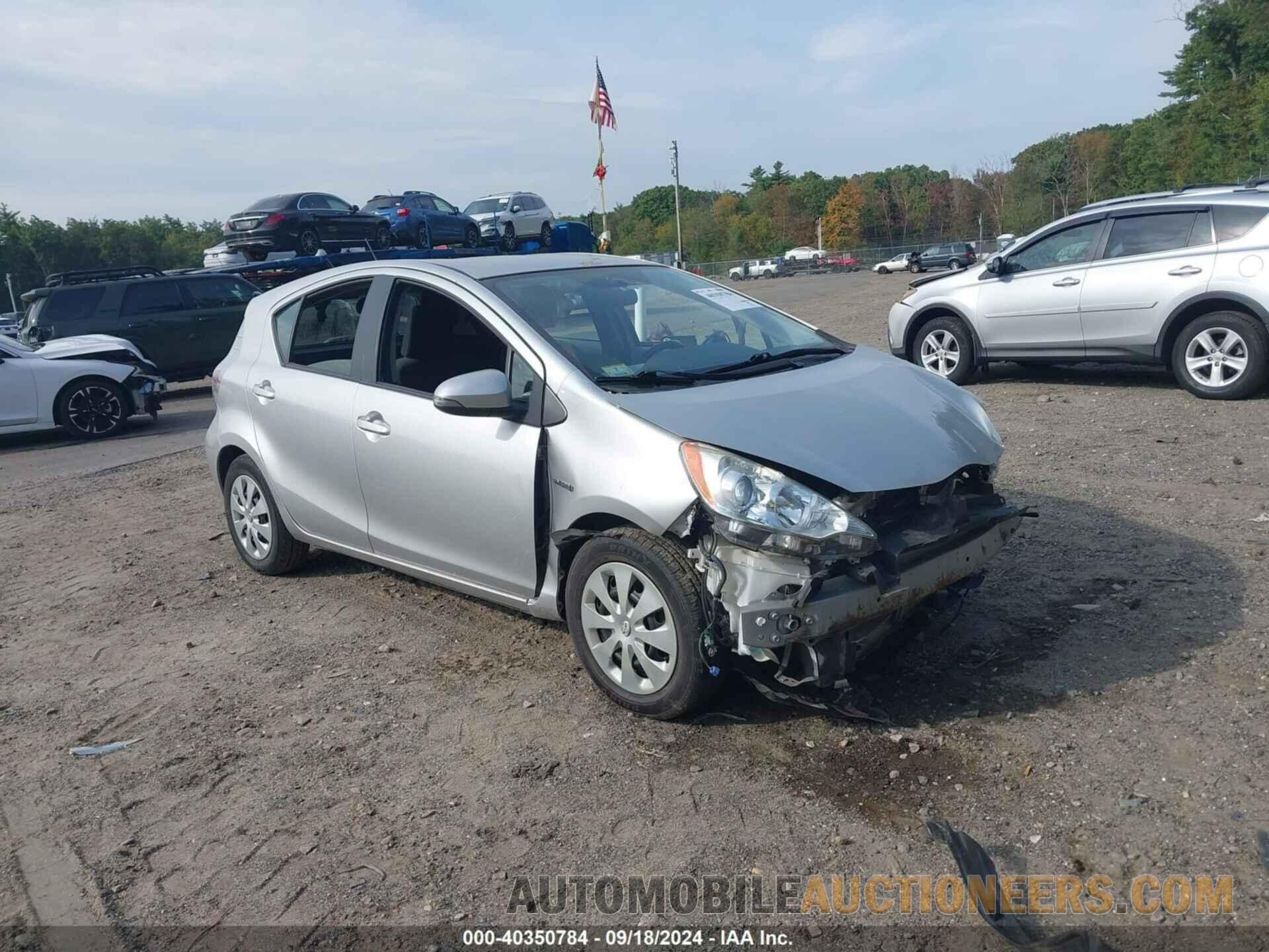 JTDKDTB30C1502754 TOYOTA PRIUS C 2012