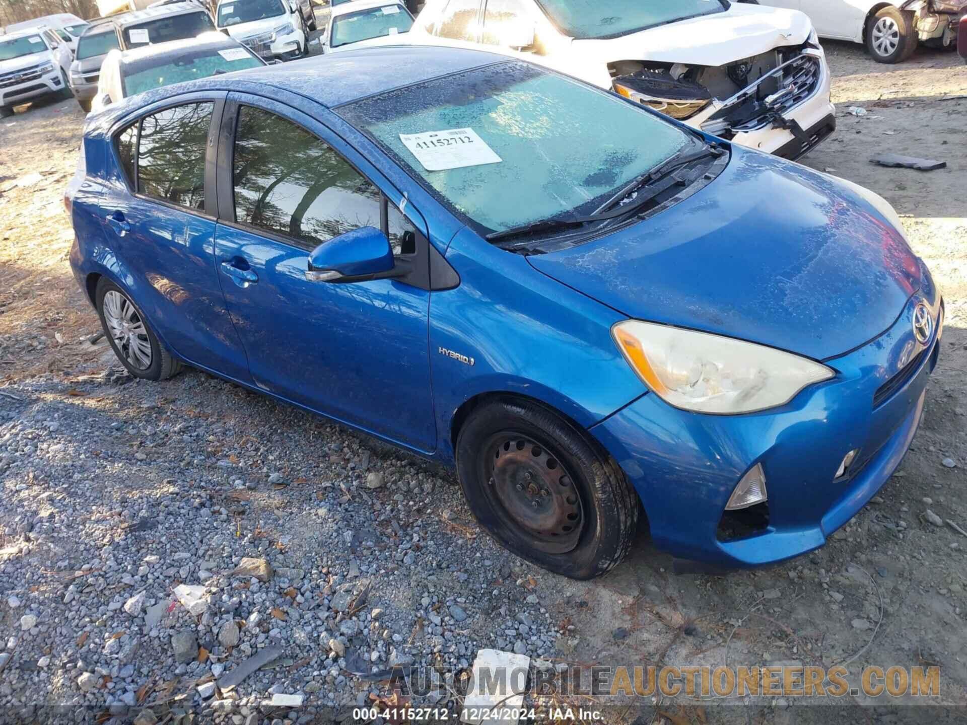 JTDKDTB30C1518808 TOYOTA PRIUS C 2012