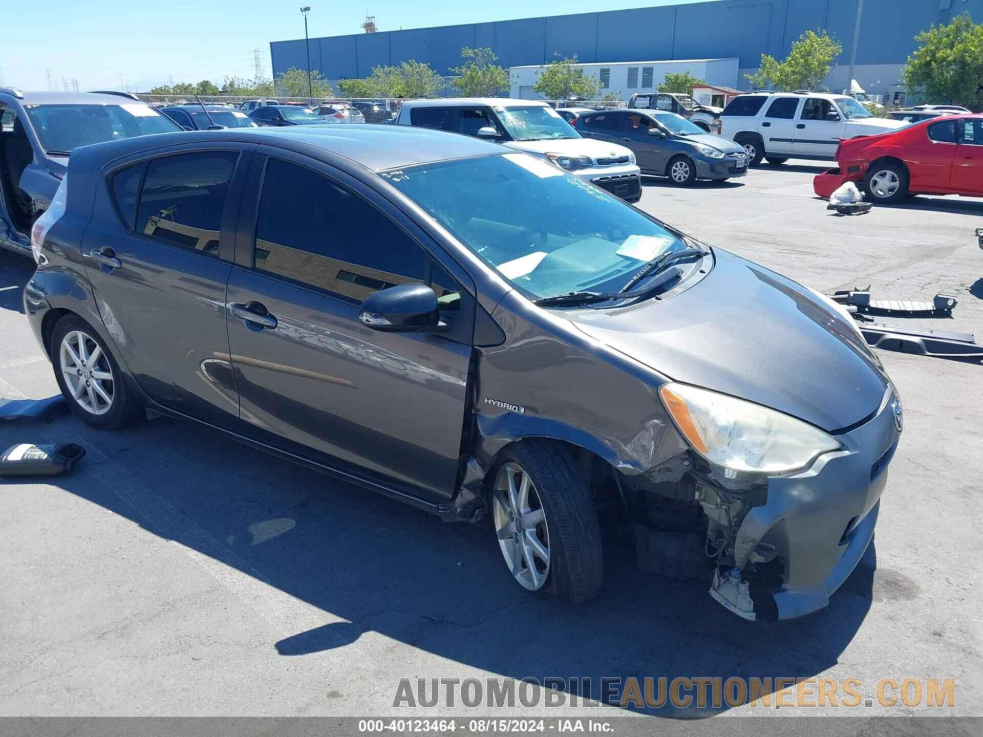 JTDKDTB30C1518890 TOYOTA PRIUS C 2012