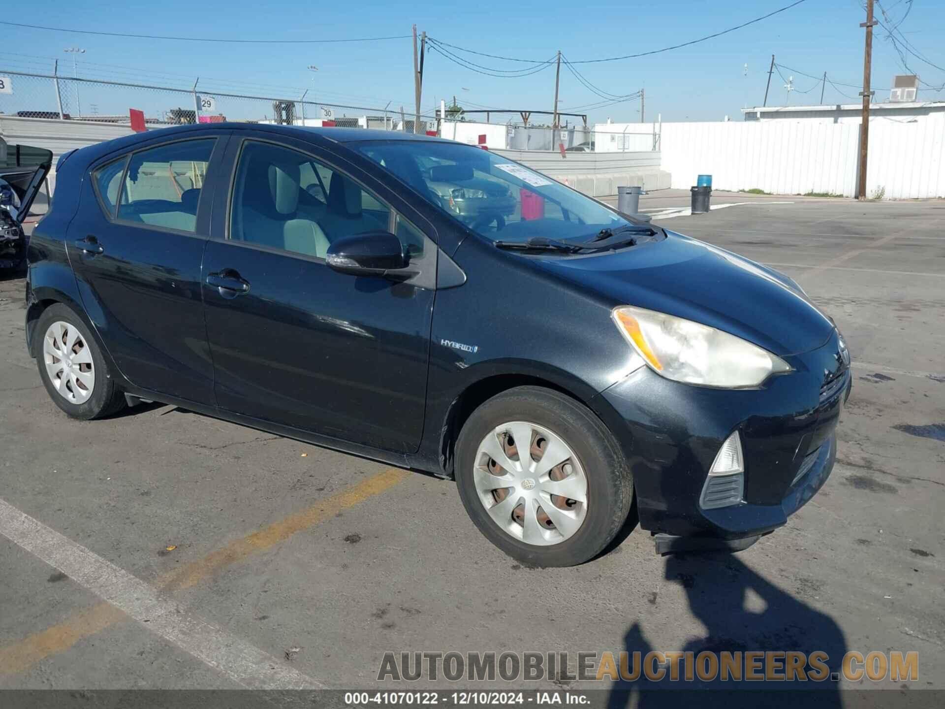 JTDKDTB30D1044392 TOYOTA PRIUS C 2013