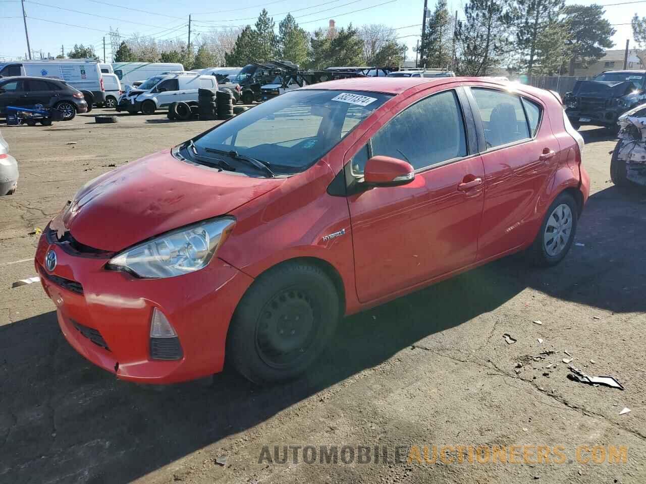 JTDKDTB30D1553639 TOYOTA PRIUS 2013