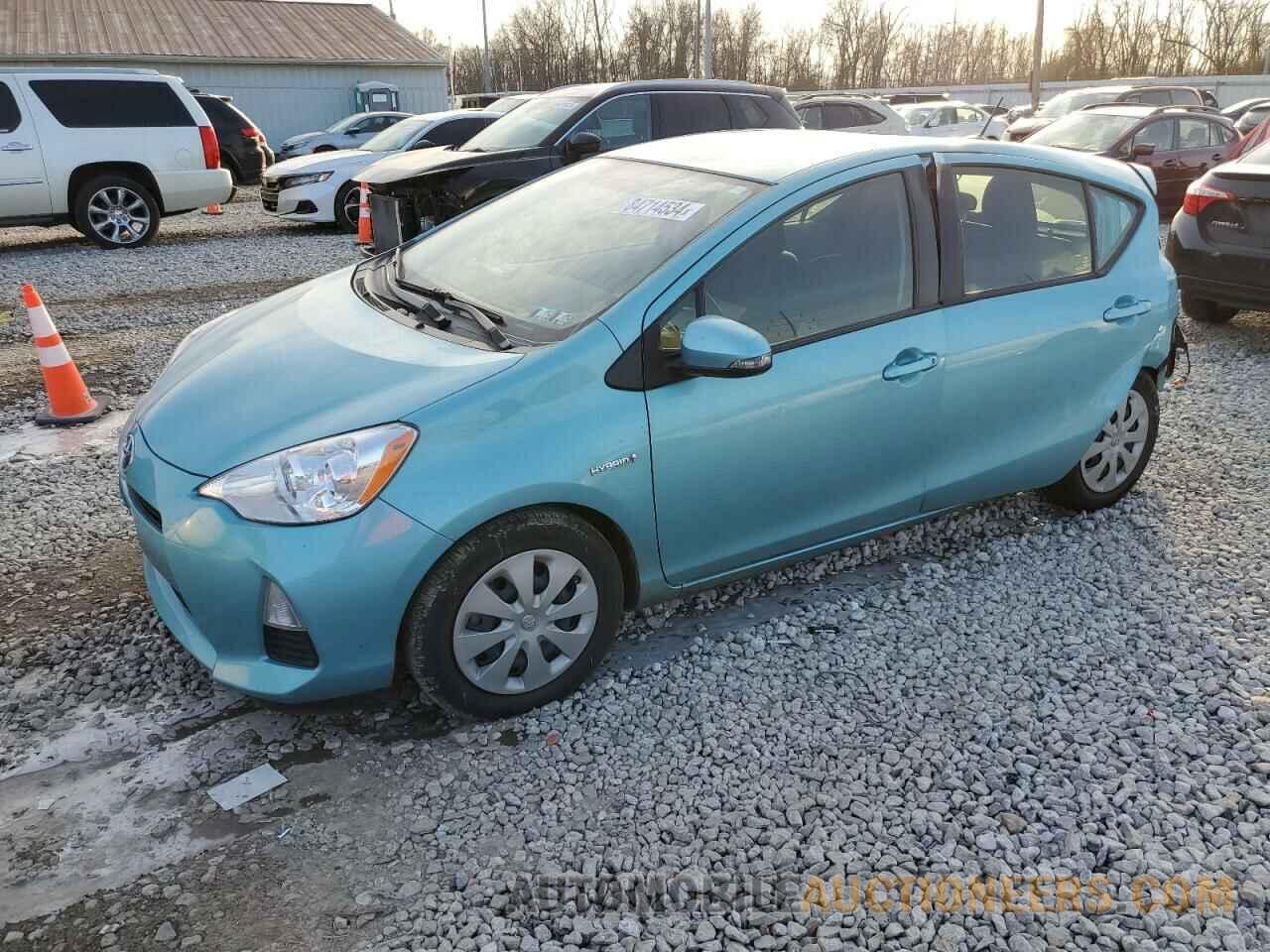 JTDKDTB30E1073652 TOYOTA PRIUS 2014