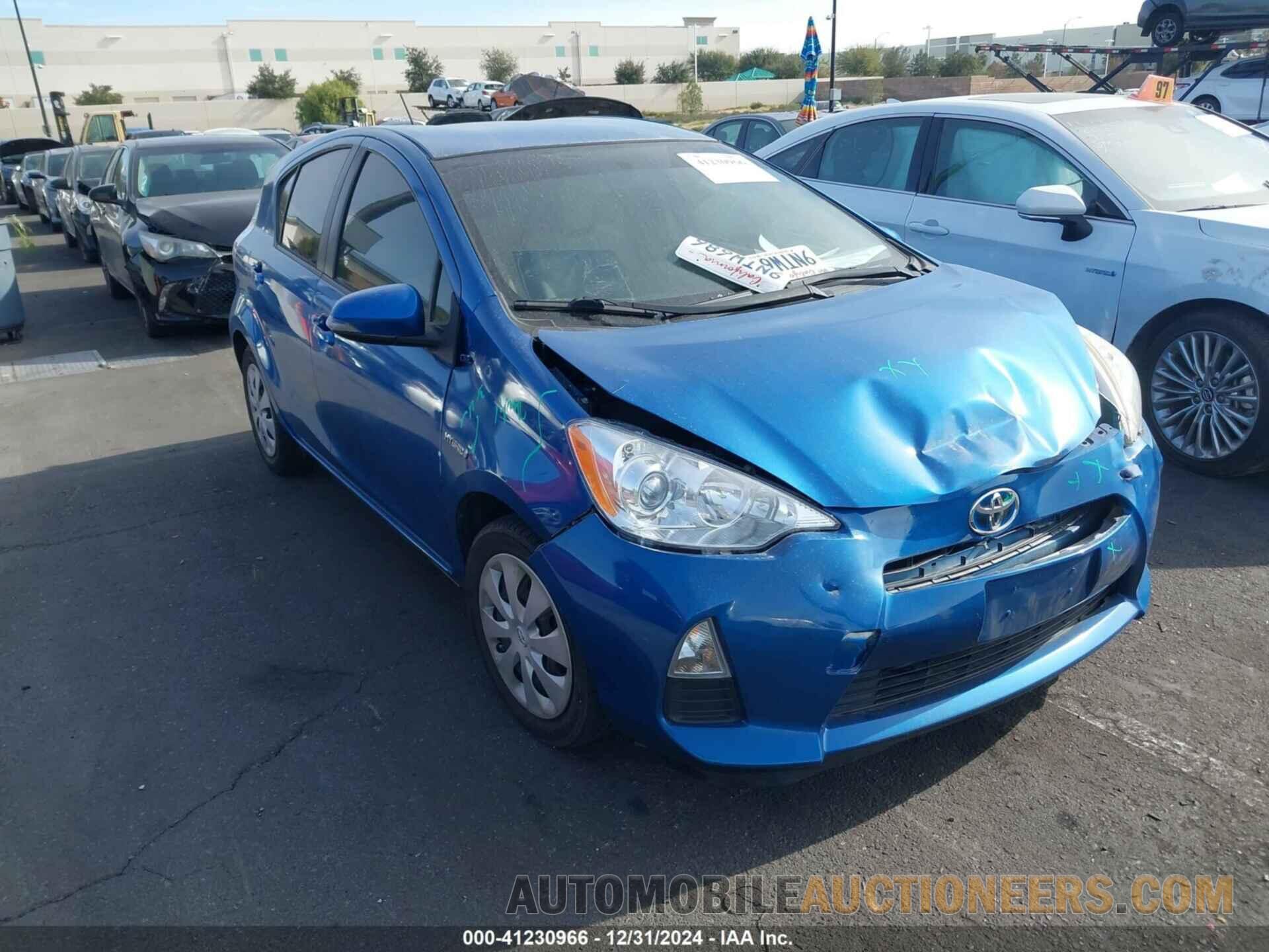 JTDKDTB30E1074980 TOYOTA PRIUS C 2014